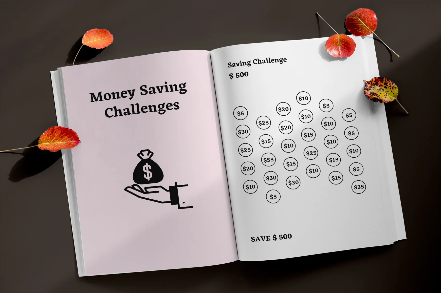 Money Savings Challenges Planner - Image 2