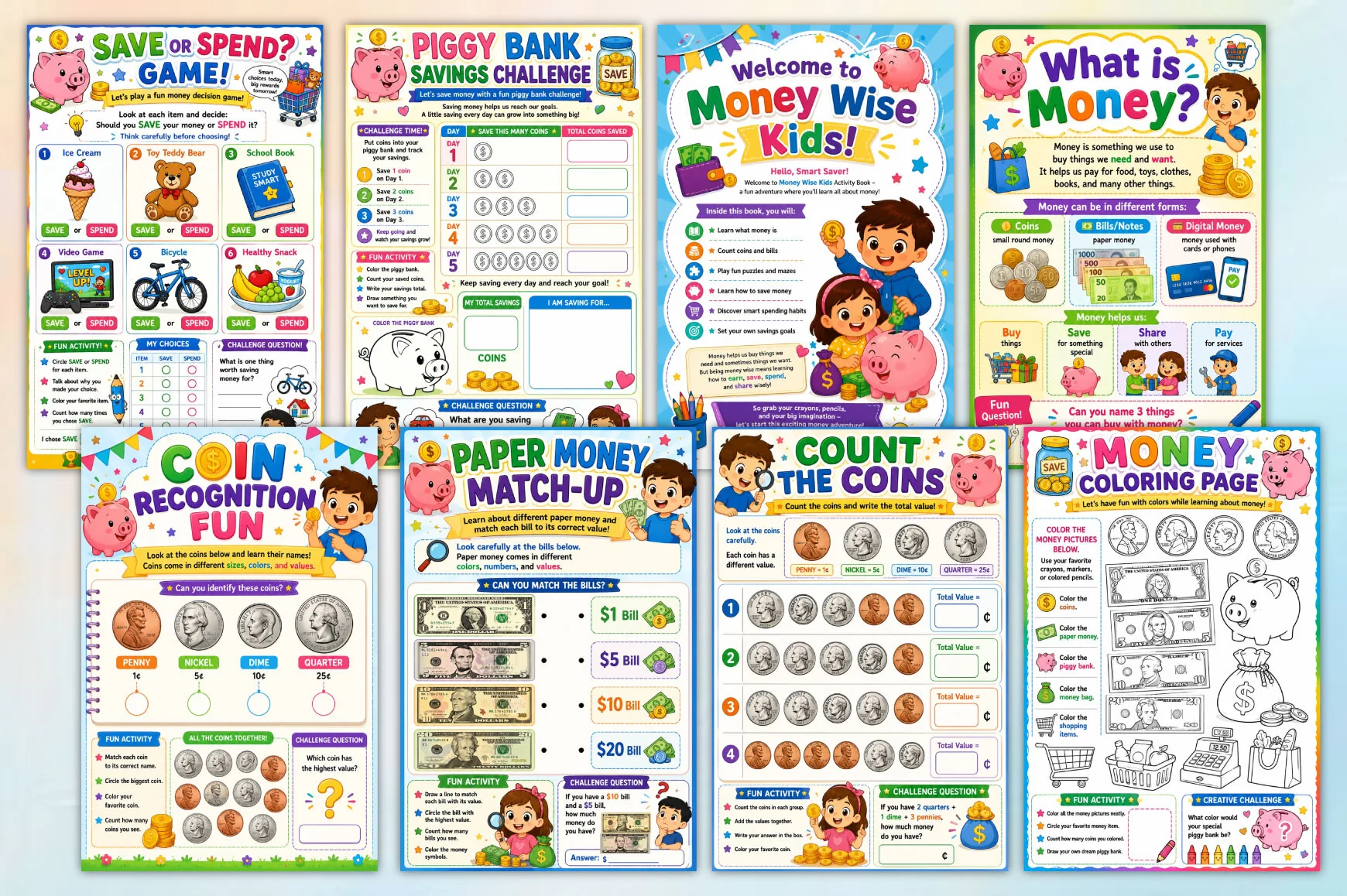 Money Wise Kids Activity Book - Image 2