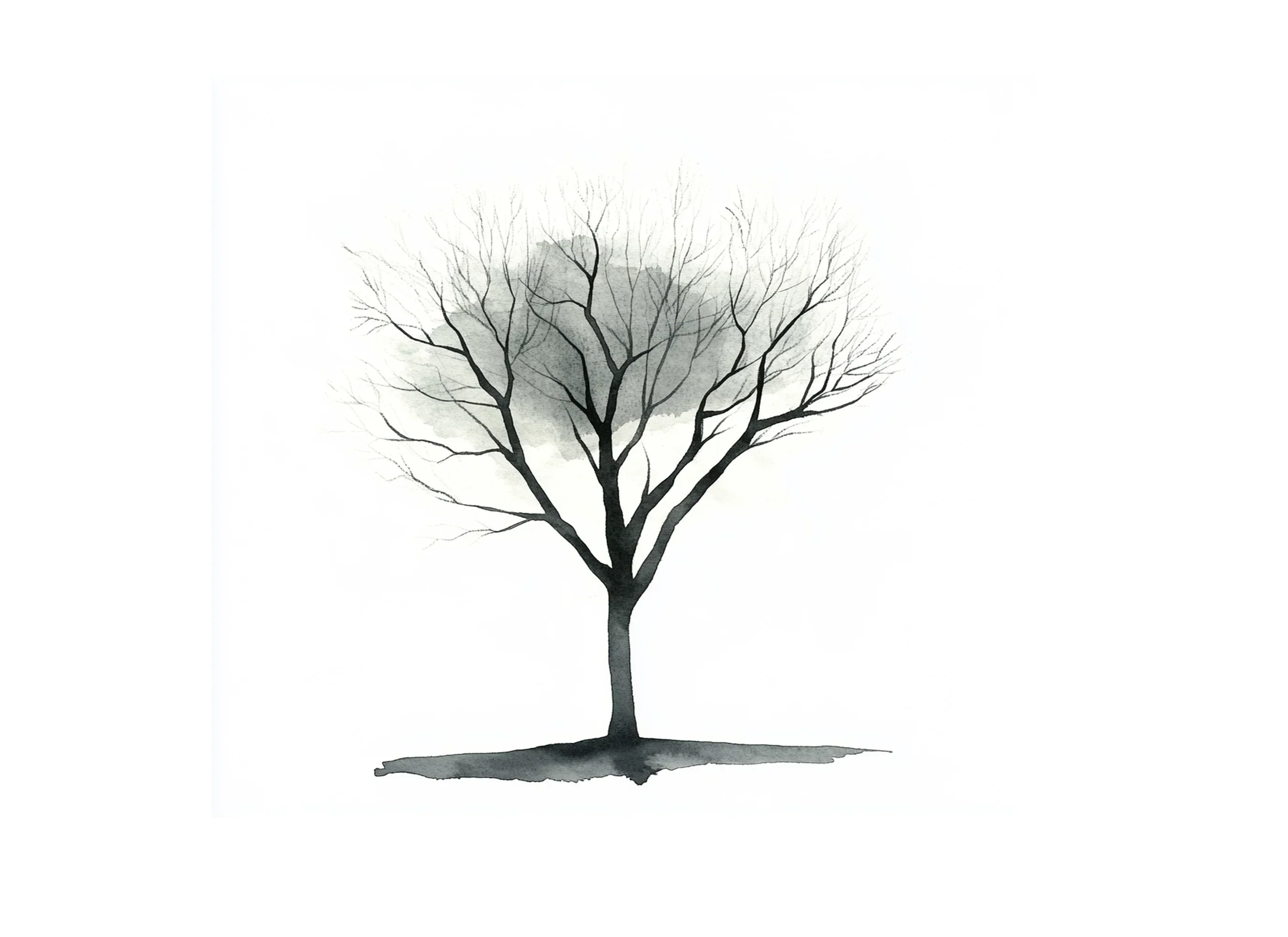 Monochrome Tree Clipart Bundle - Image 2