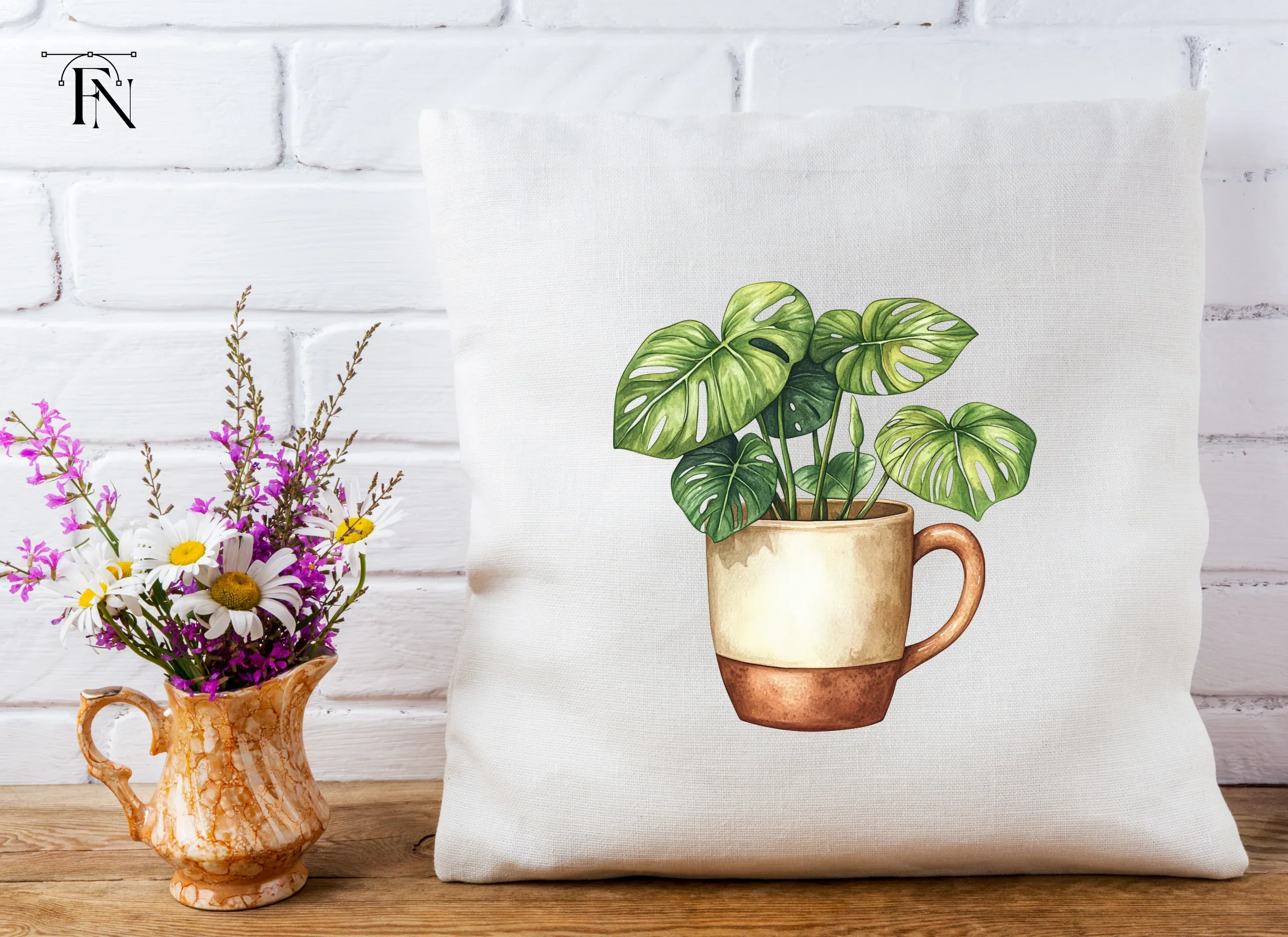 Monstera Plant Clipart Bundle - Image 4