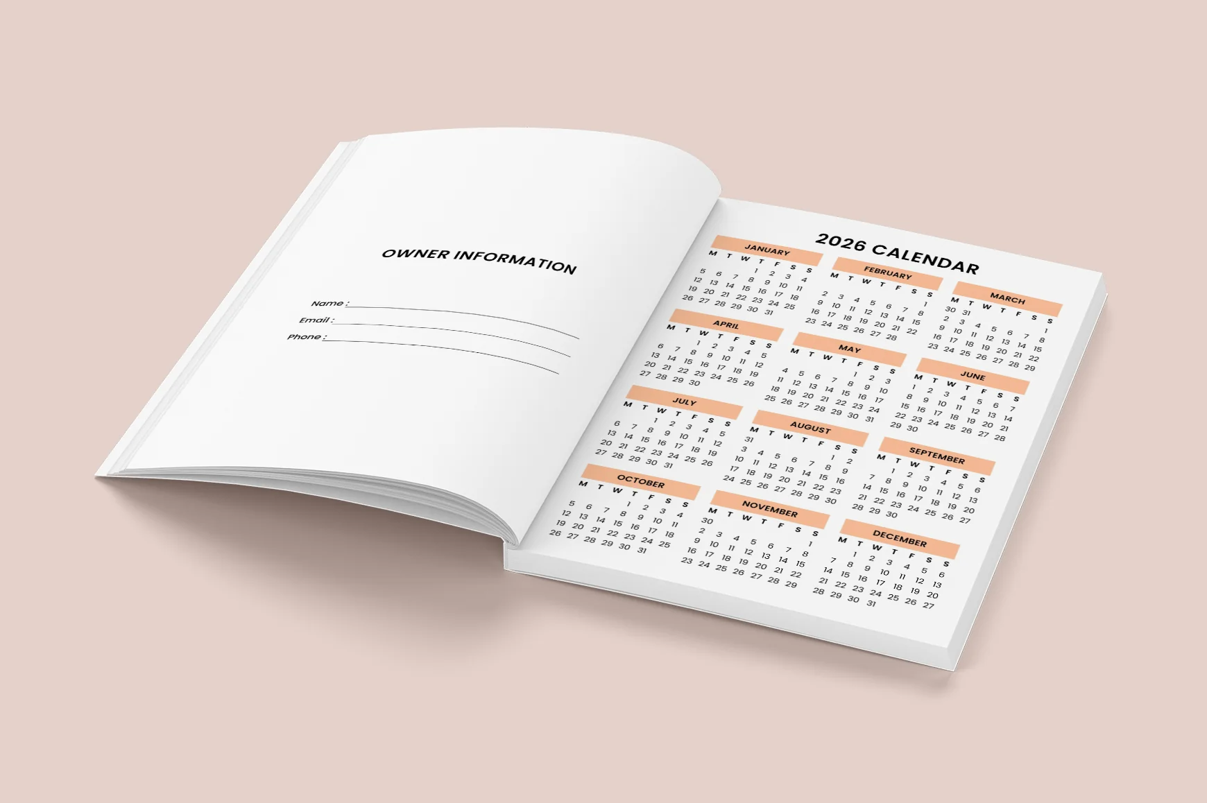 Monthly Planning Planner - Image 2