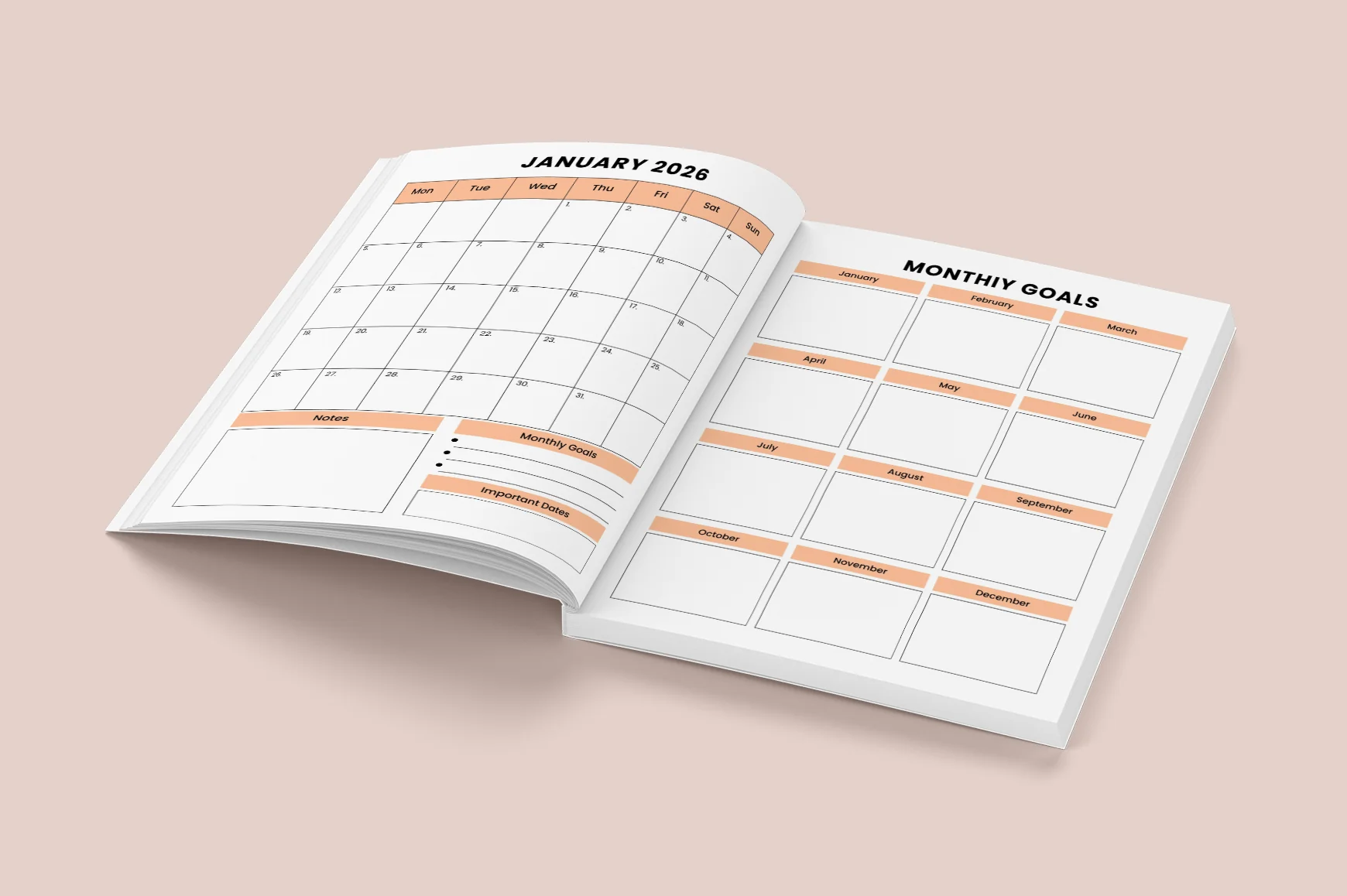 Monthly Planning Planner - Image 3