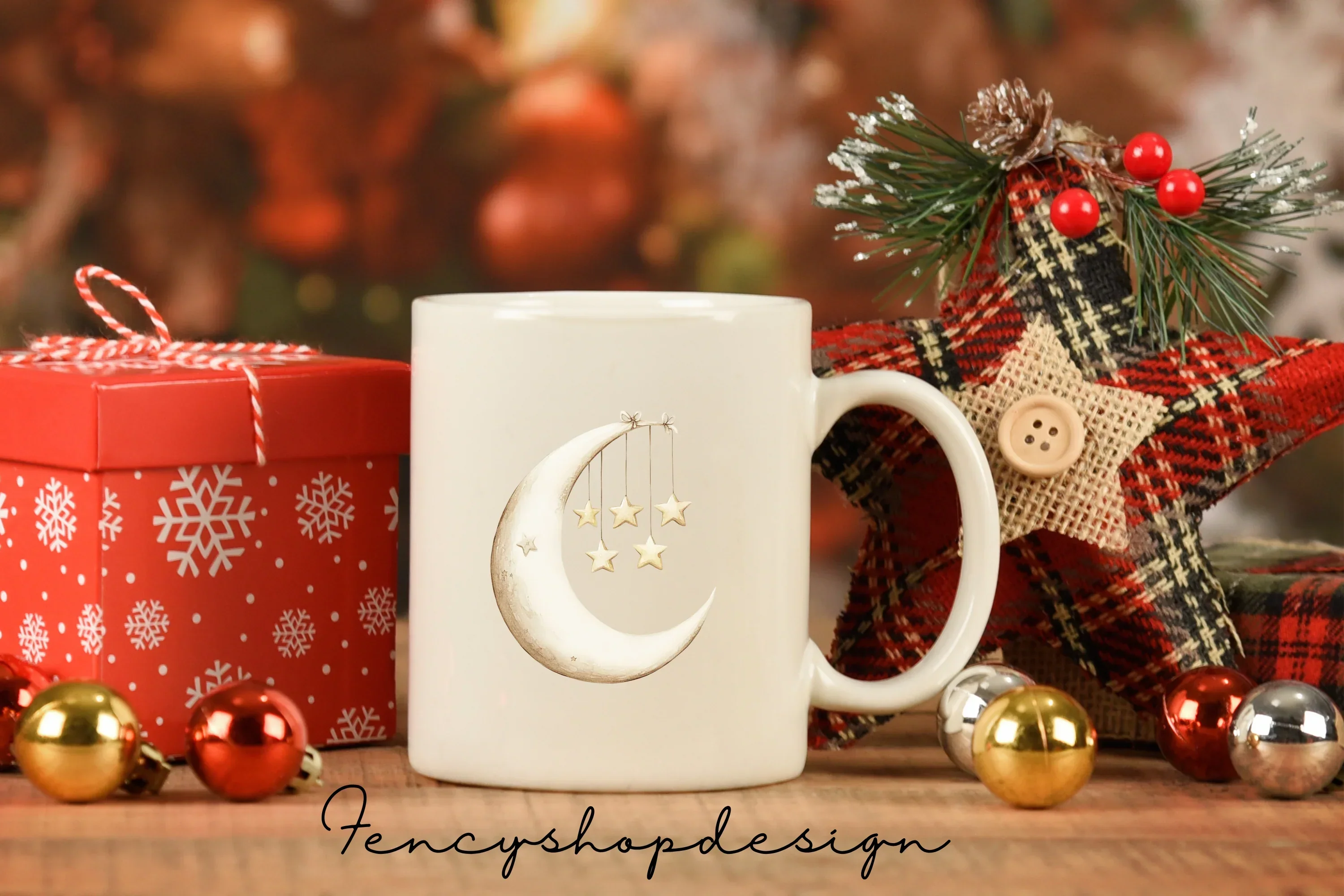 Moon and Stars Clipart Bundle - Image 3