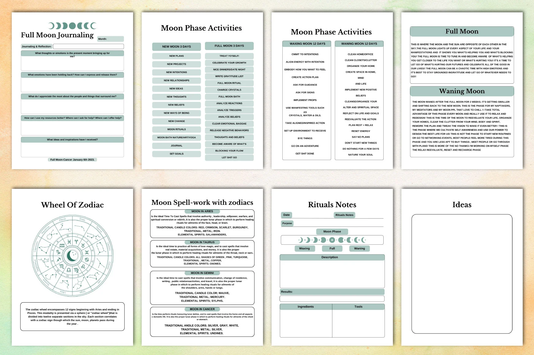 Moon Astrology Planner - Image 4
