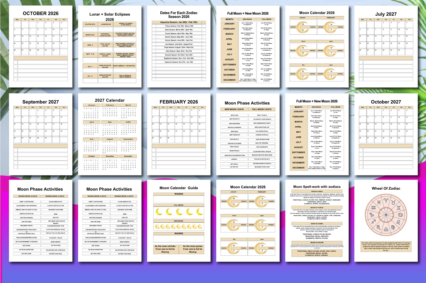 Moon Astrology Planner - Image 2