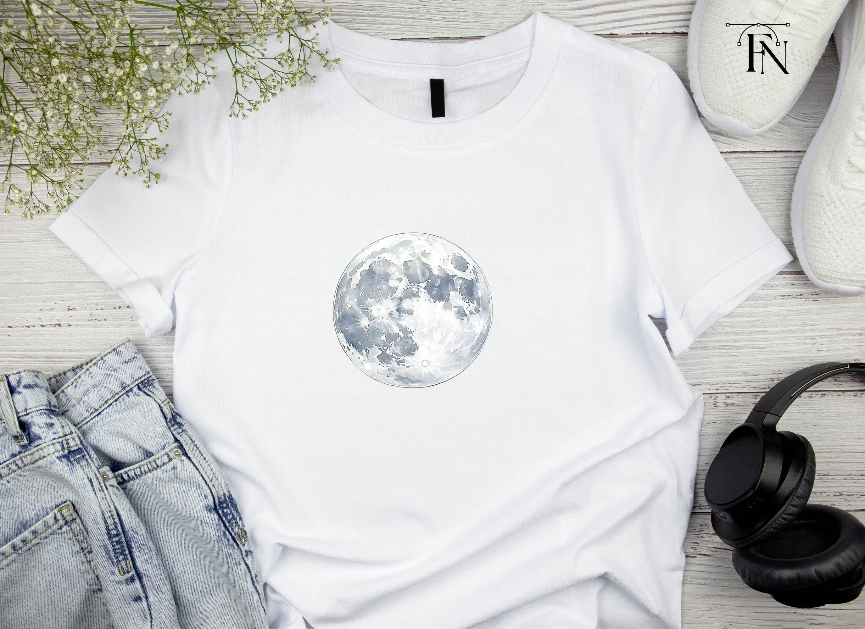Moon Clipart Bundle - Image 3