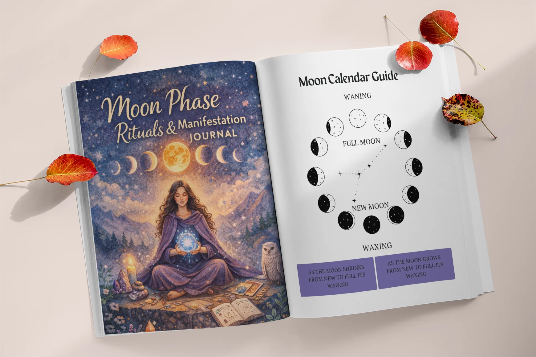 Moon Phase Rituals Manifestation Journal - Image 2