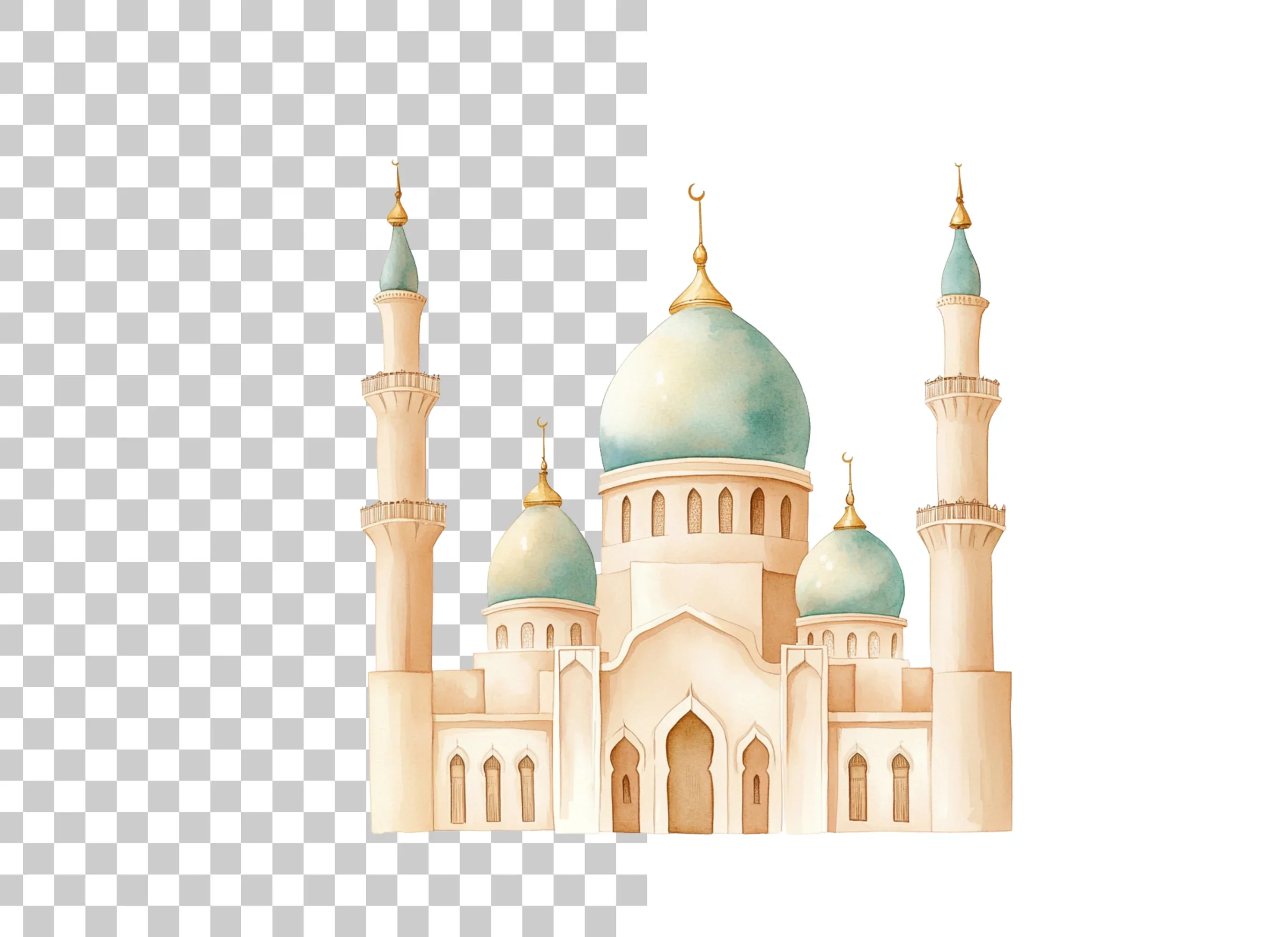 Mosque Clipart Bundle - Image 2