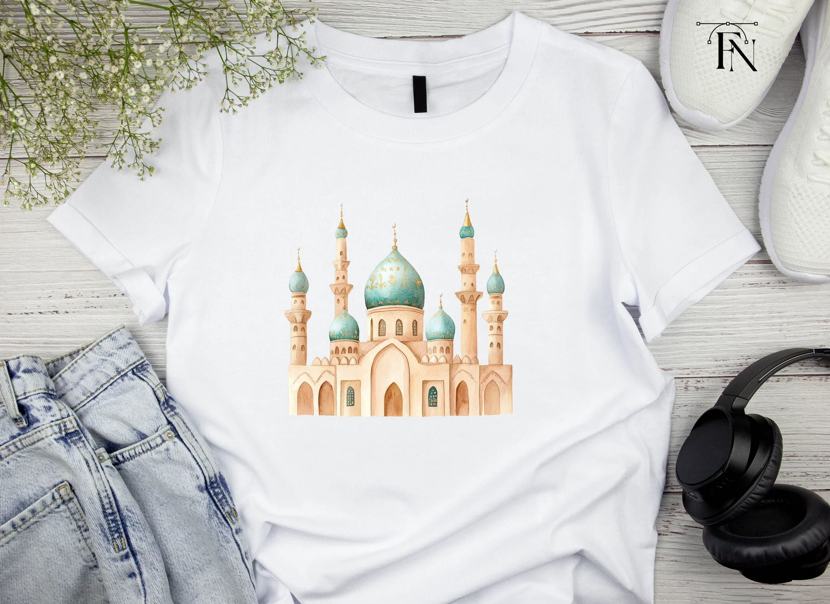 Mosque Clipart Bundle - Image 4