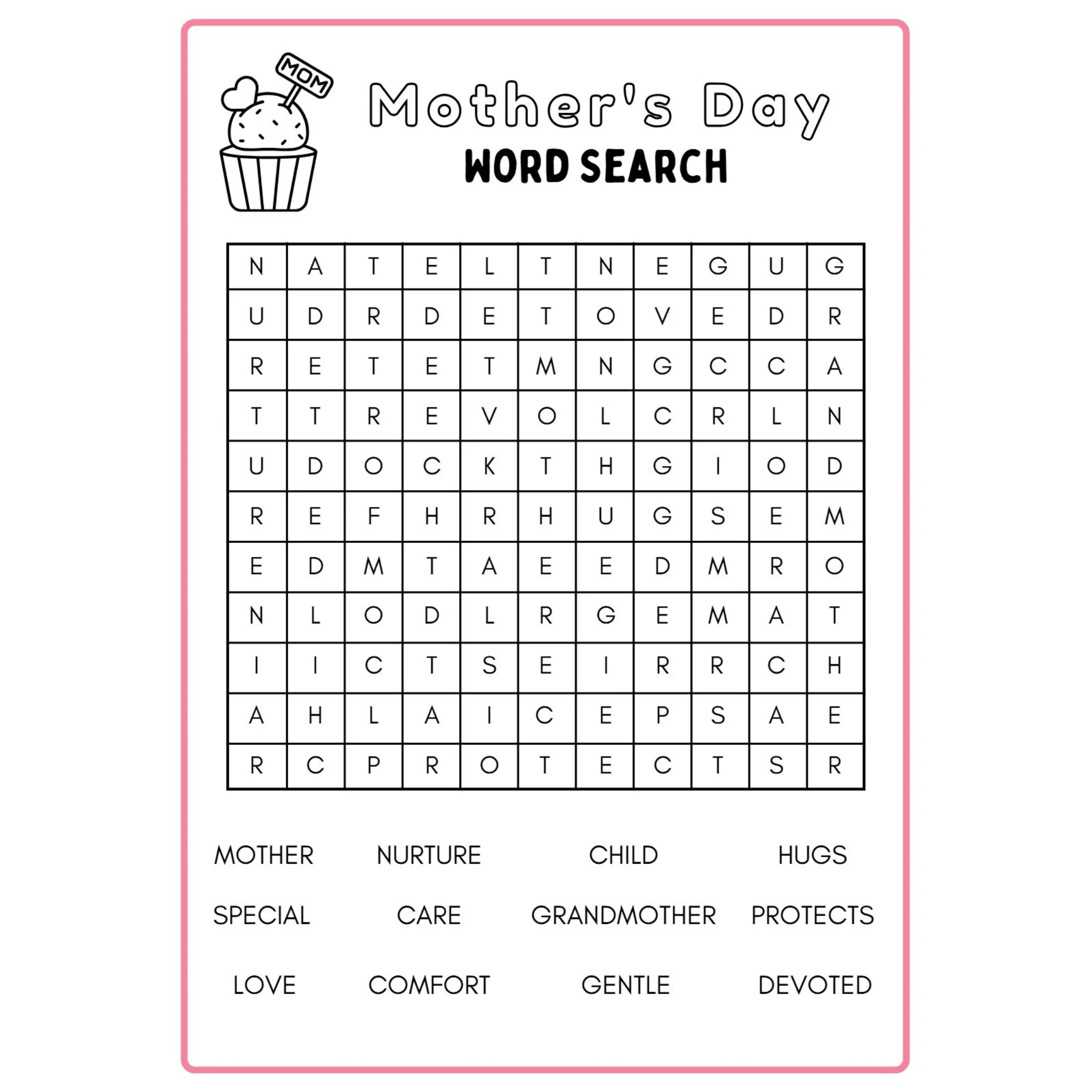 Mother's Day Coloring and Activity Book - Image 5
