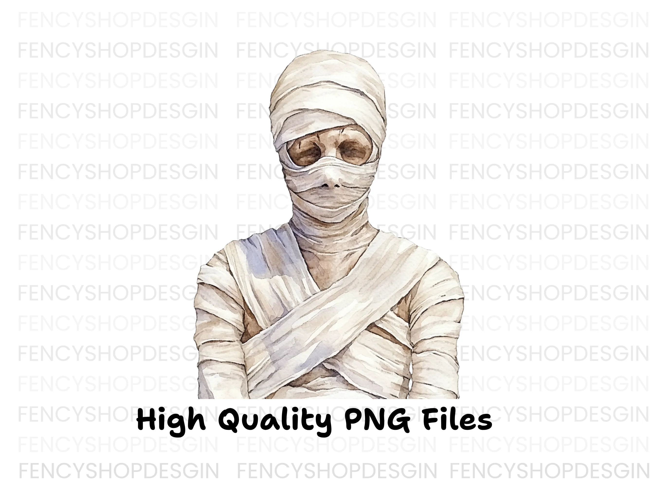 Mummy Character Clipart Bundle - Image 2
