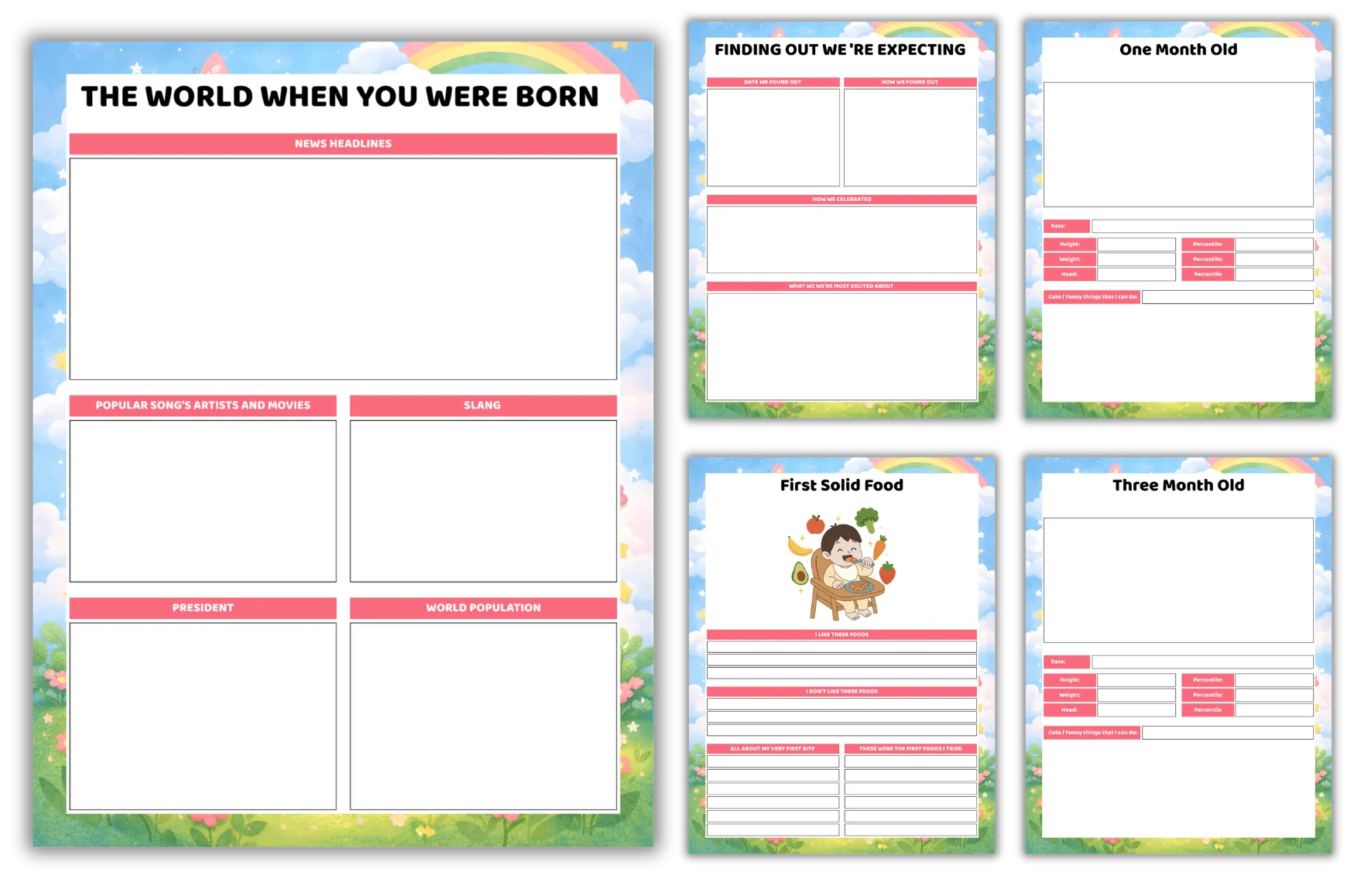 My Baby Sweet Memories Workbook - Image 5