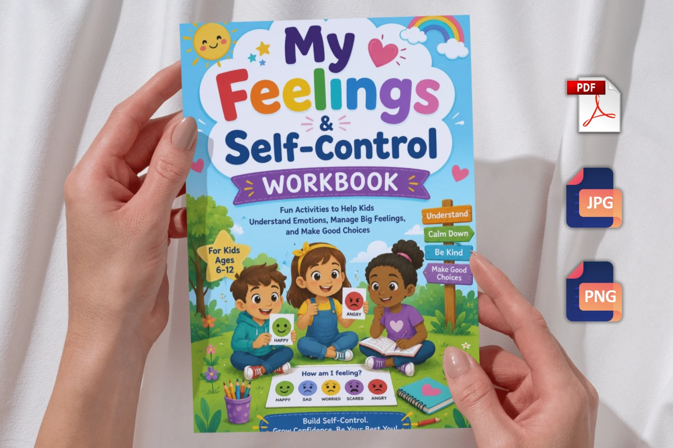 My Feelings Self Control Workbook - Image 5