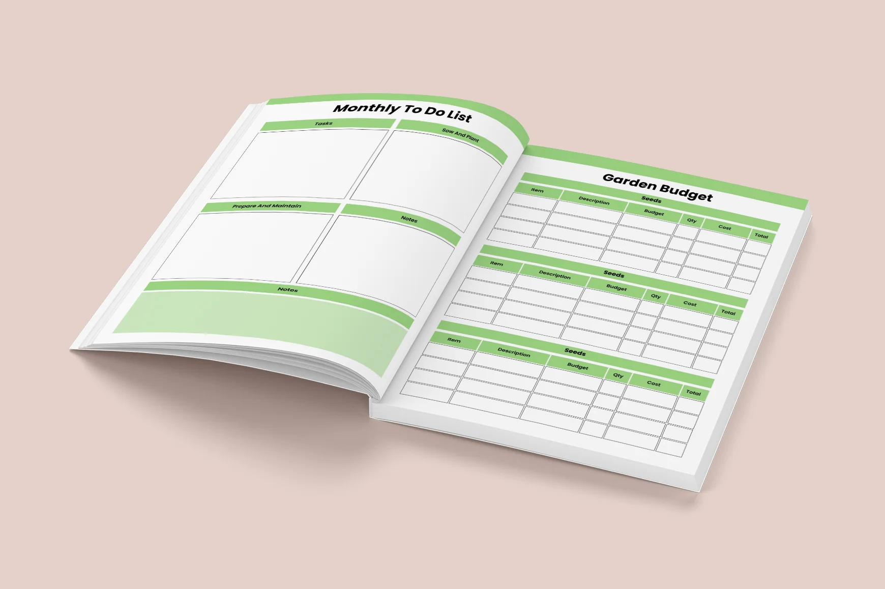 My Garden Journal: A Personal Gardening Diary - Image 2