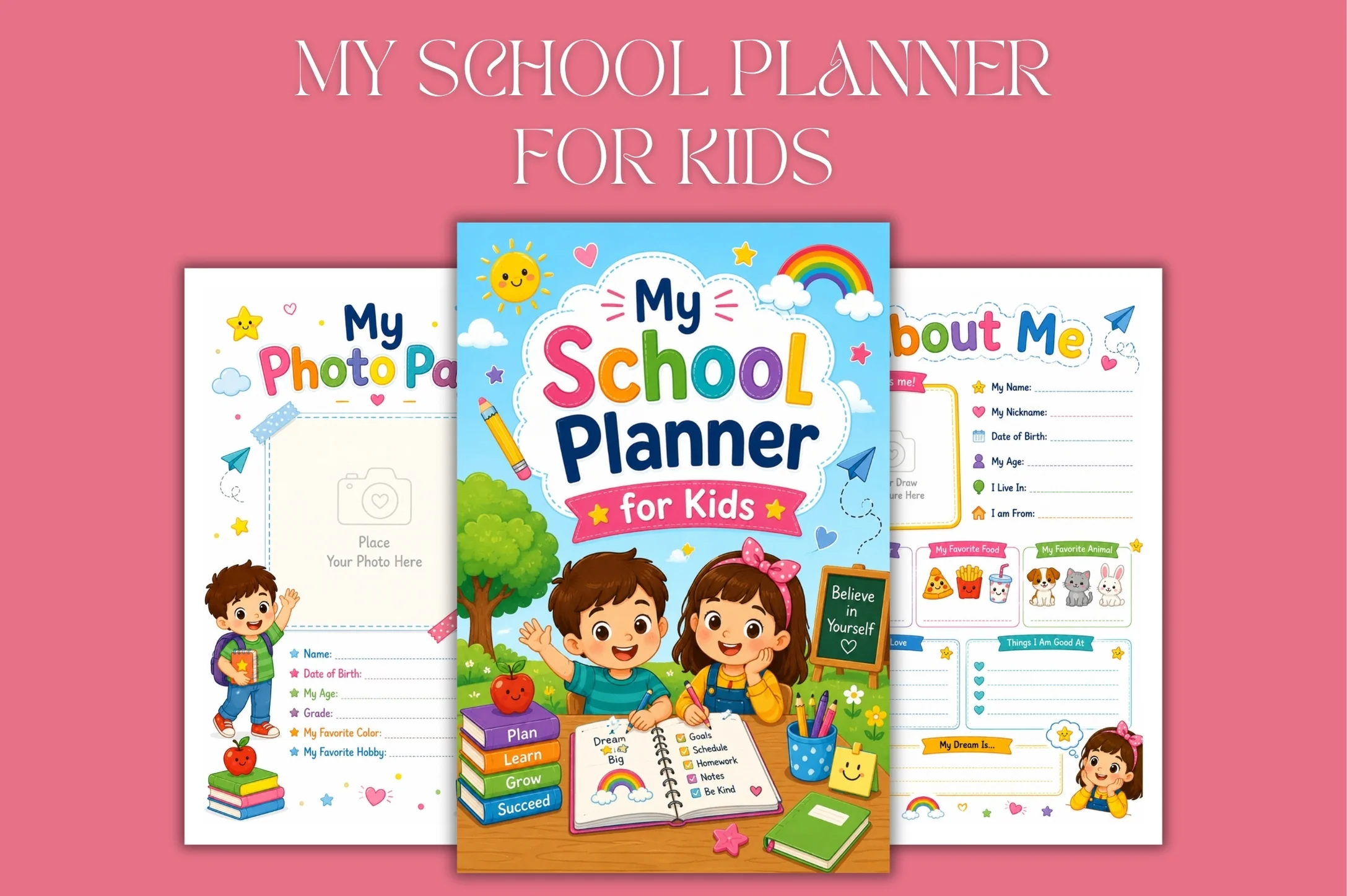 My School For Kids Planner - Image 3
