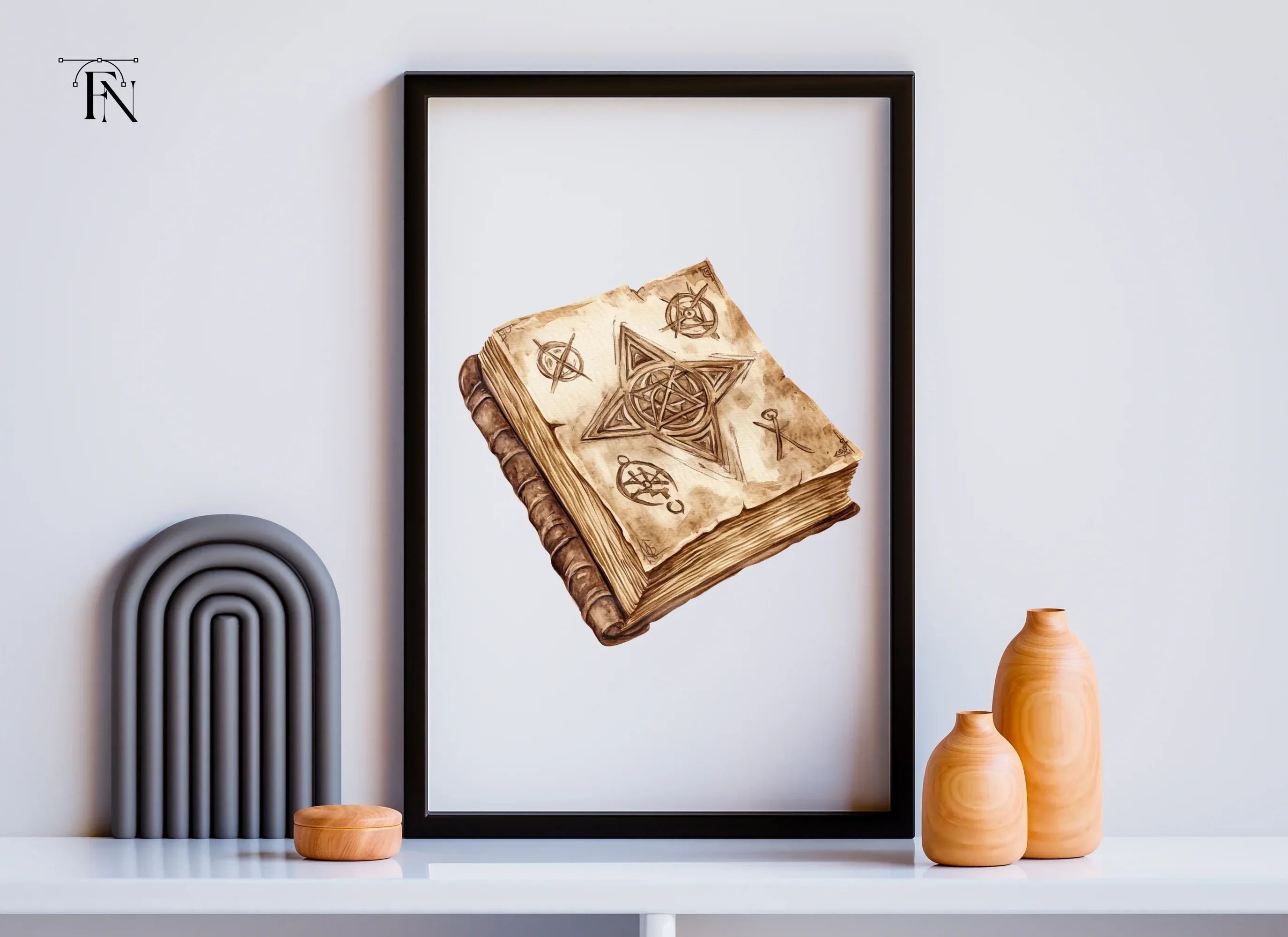 Mystical Grimoire Clipart Bundle - Image 3