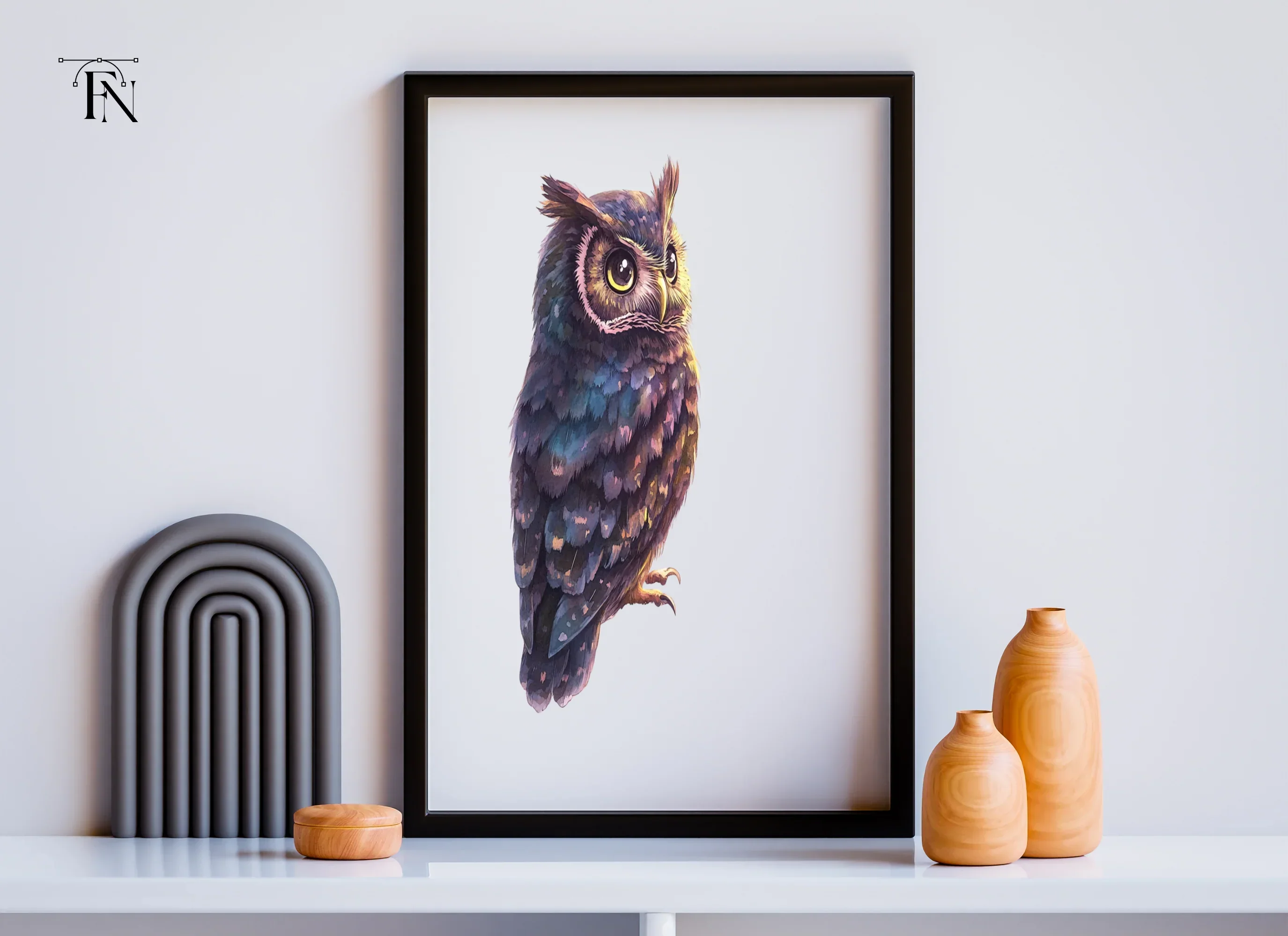 Mystical Owl Clipart Bundle - Image 5