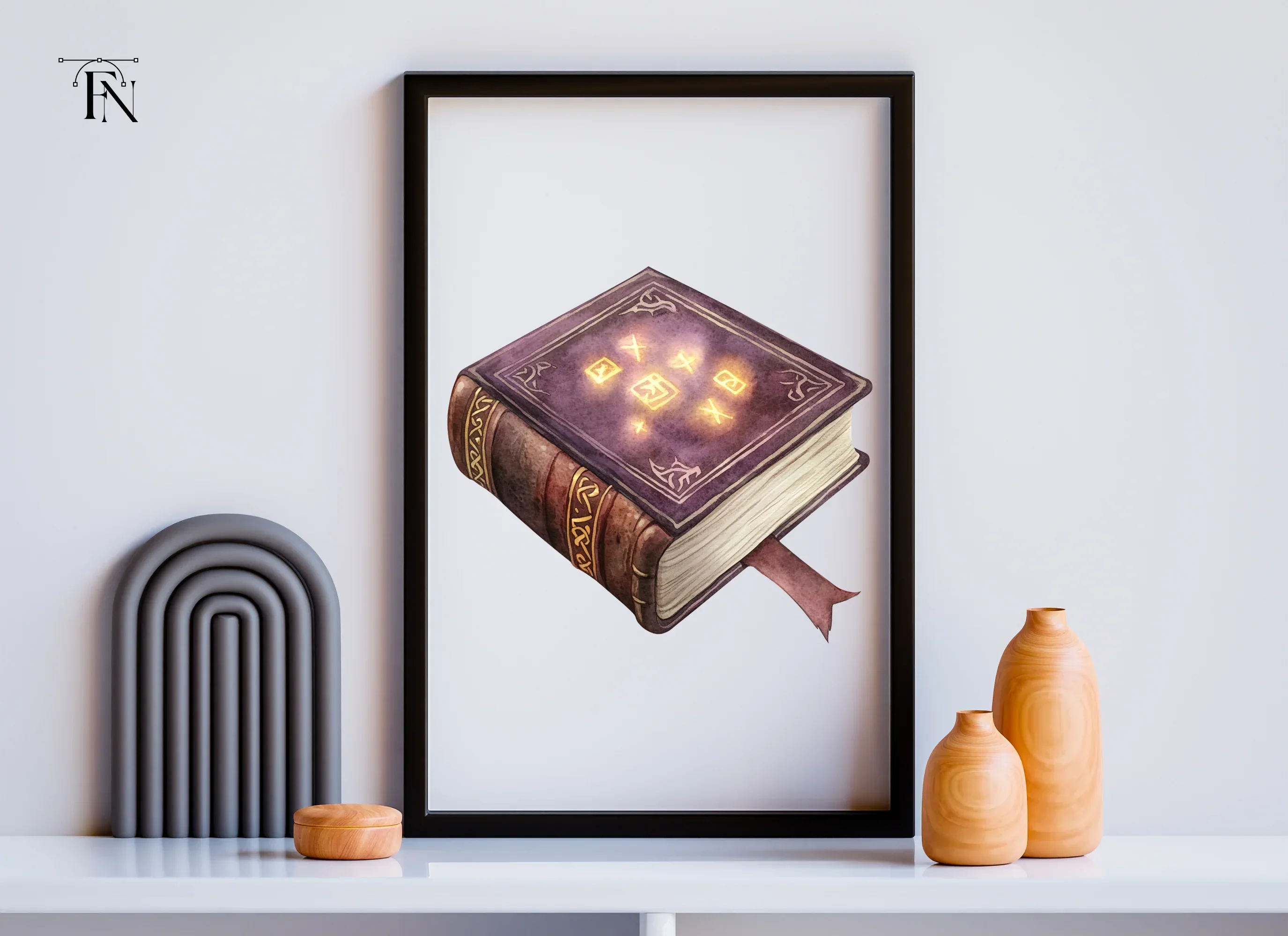 Mystical Spell Books Clipart Bundle - Image 5