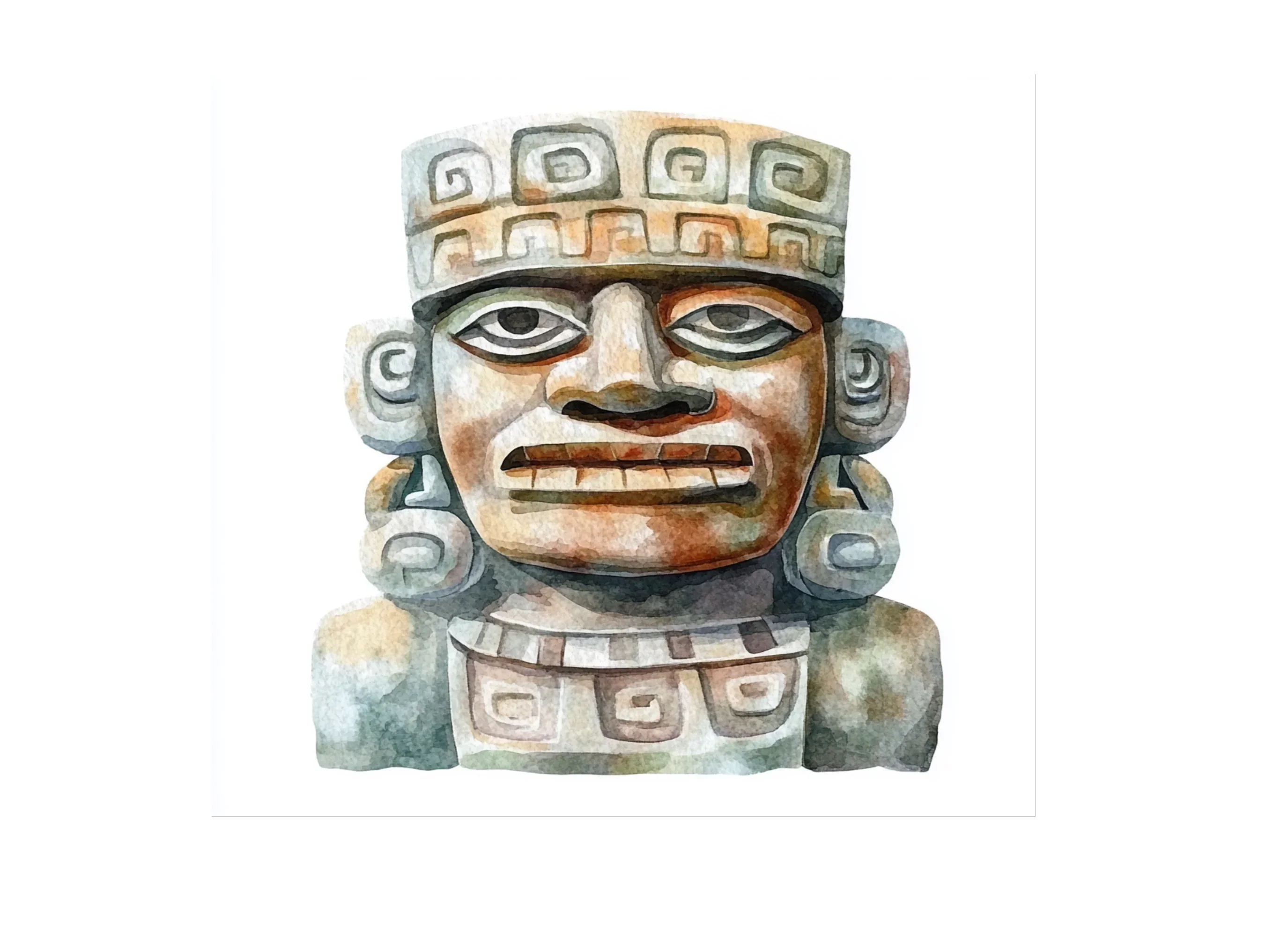 Mystical Stone Idol Clipart Bundle - Image 3
