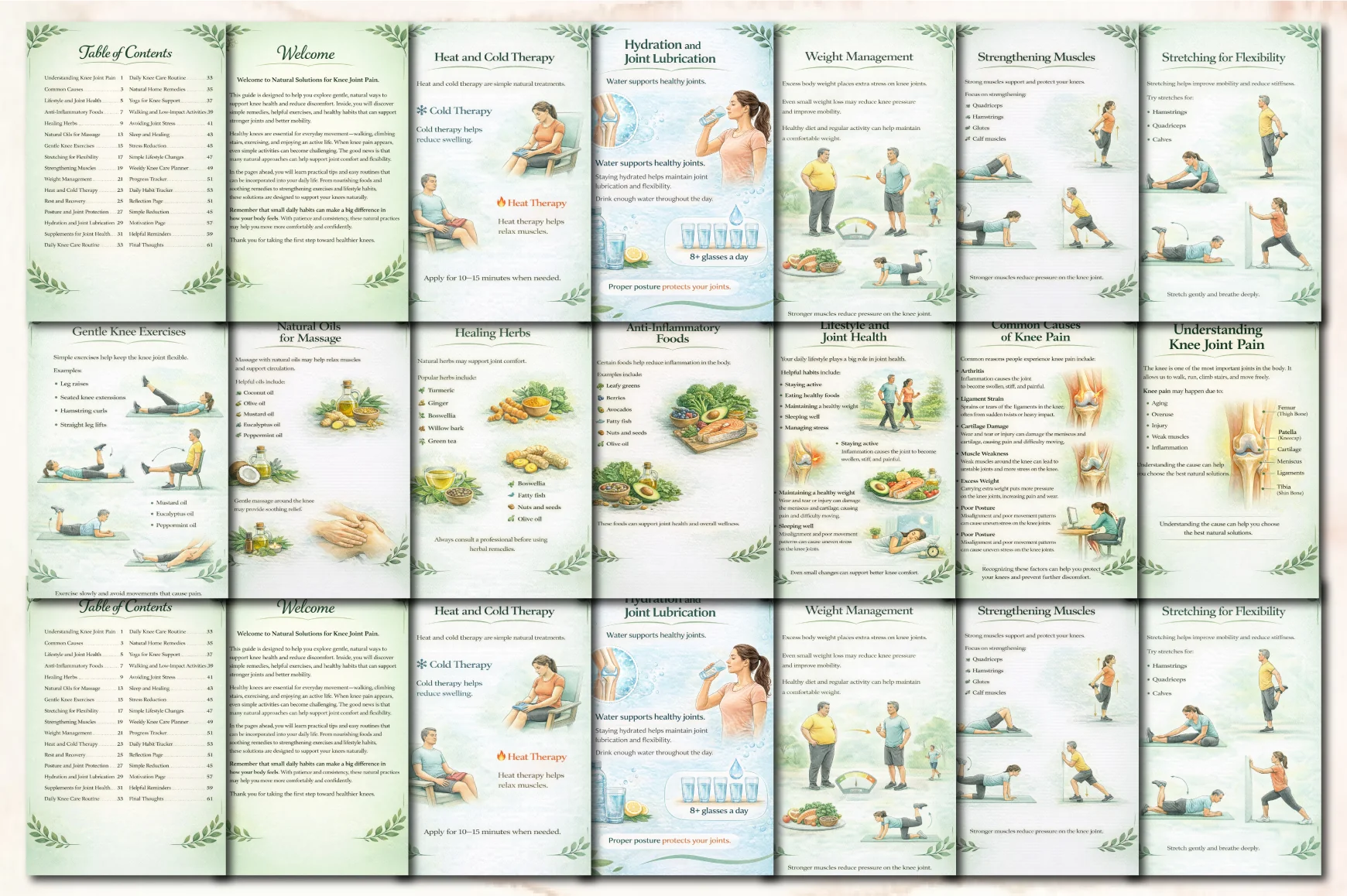 Natural Solutions for Knee Joint Pain Planner - Image 2