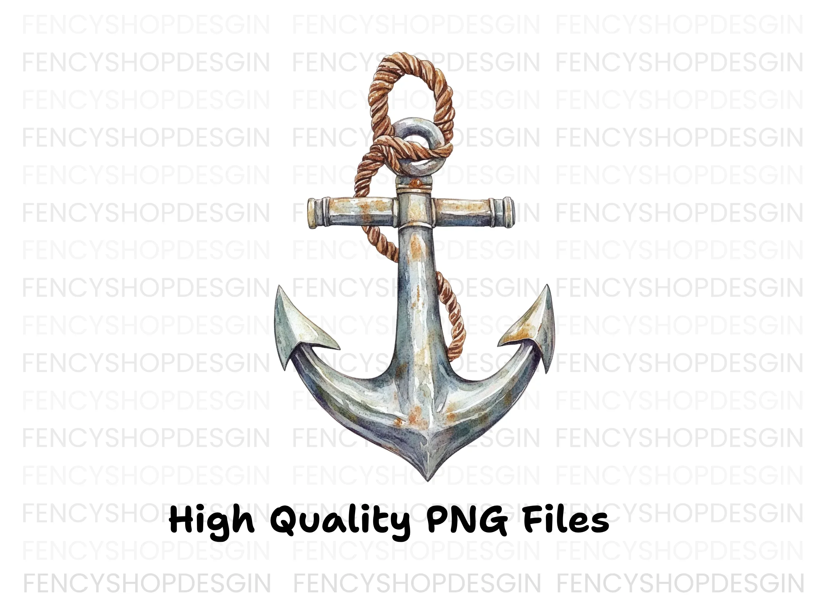 Nautical Anchor Clipart Bundle - Image 2