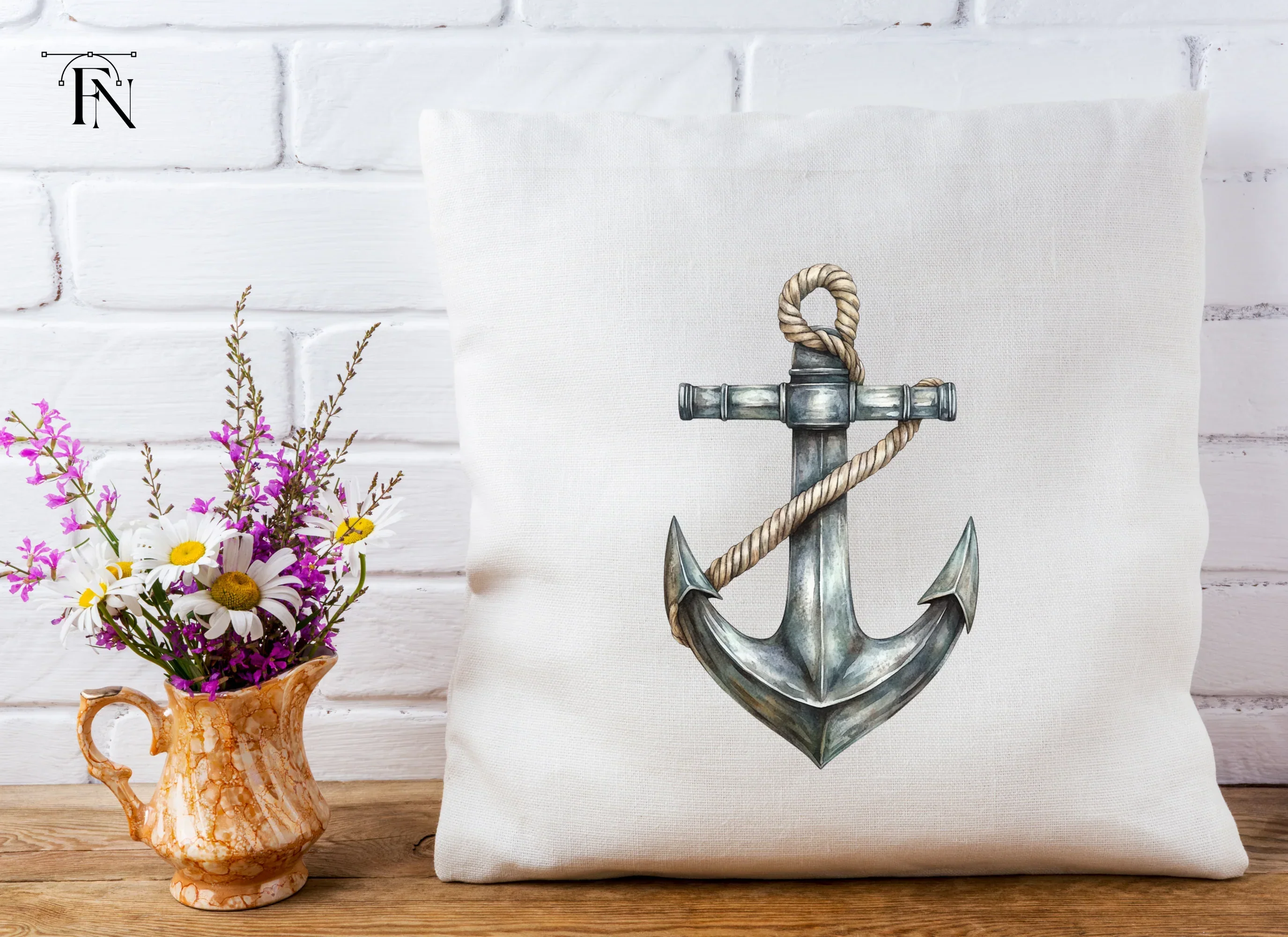 Nautical Anchor Clipart Bundle - Image 4