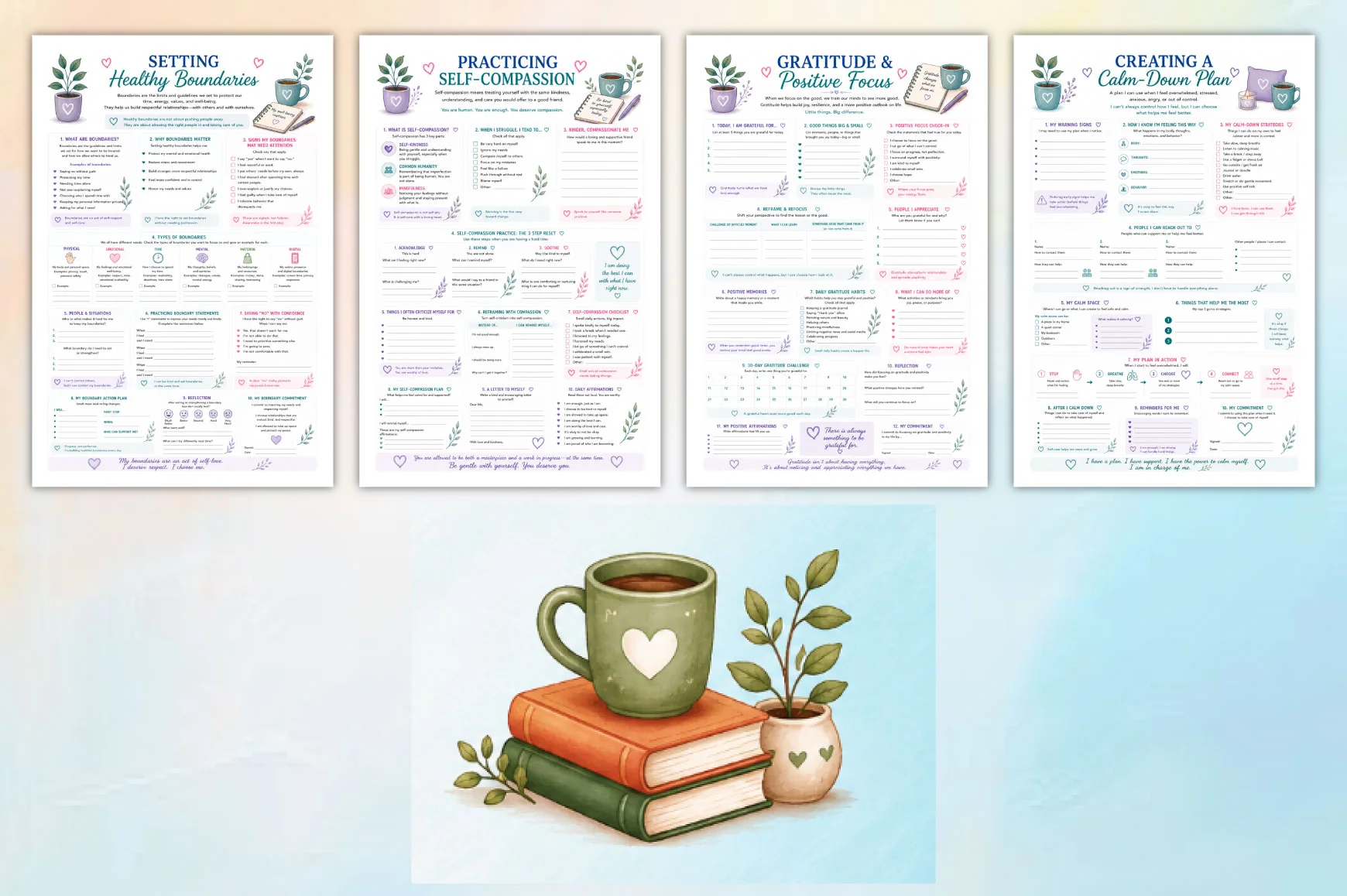Nervous System Reset For Stress Relief Workbook - Image 4