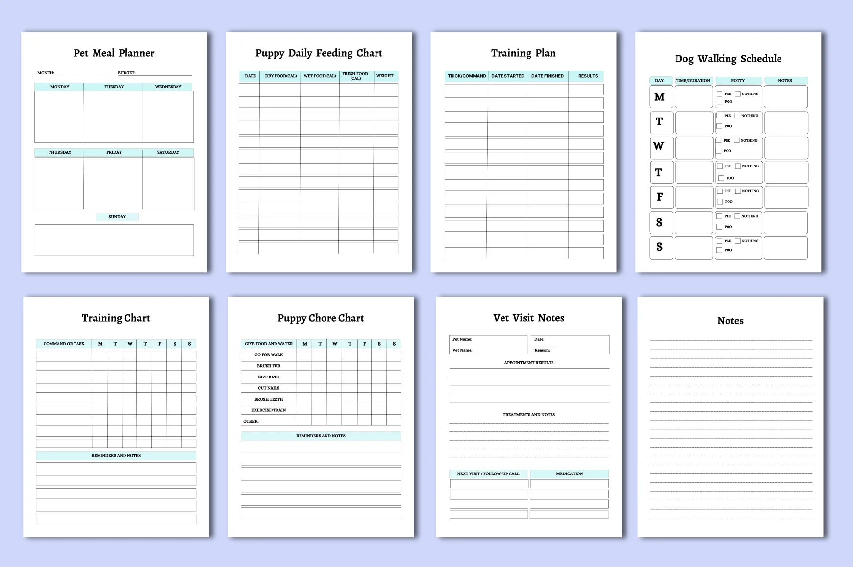 New Puppy Planner - Image 3
