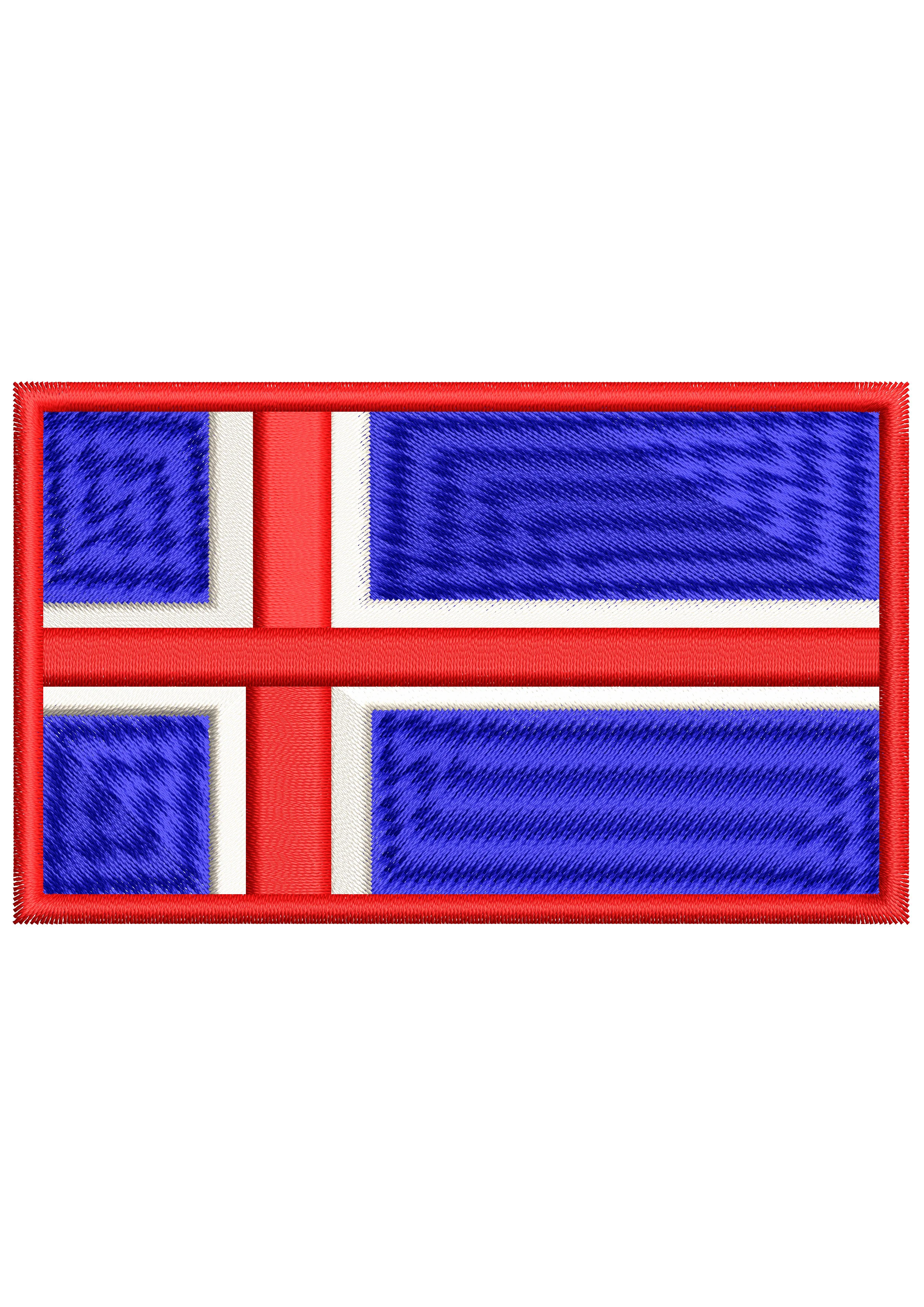 Norway Embroidery Design