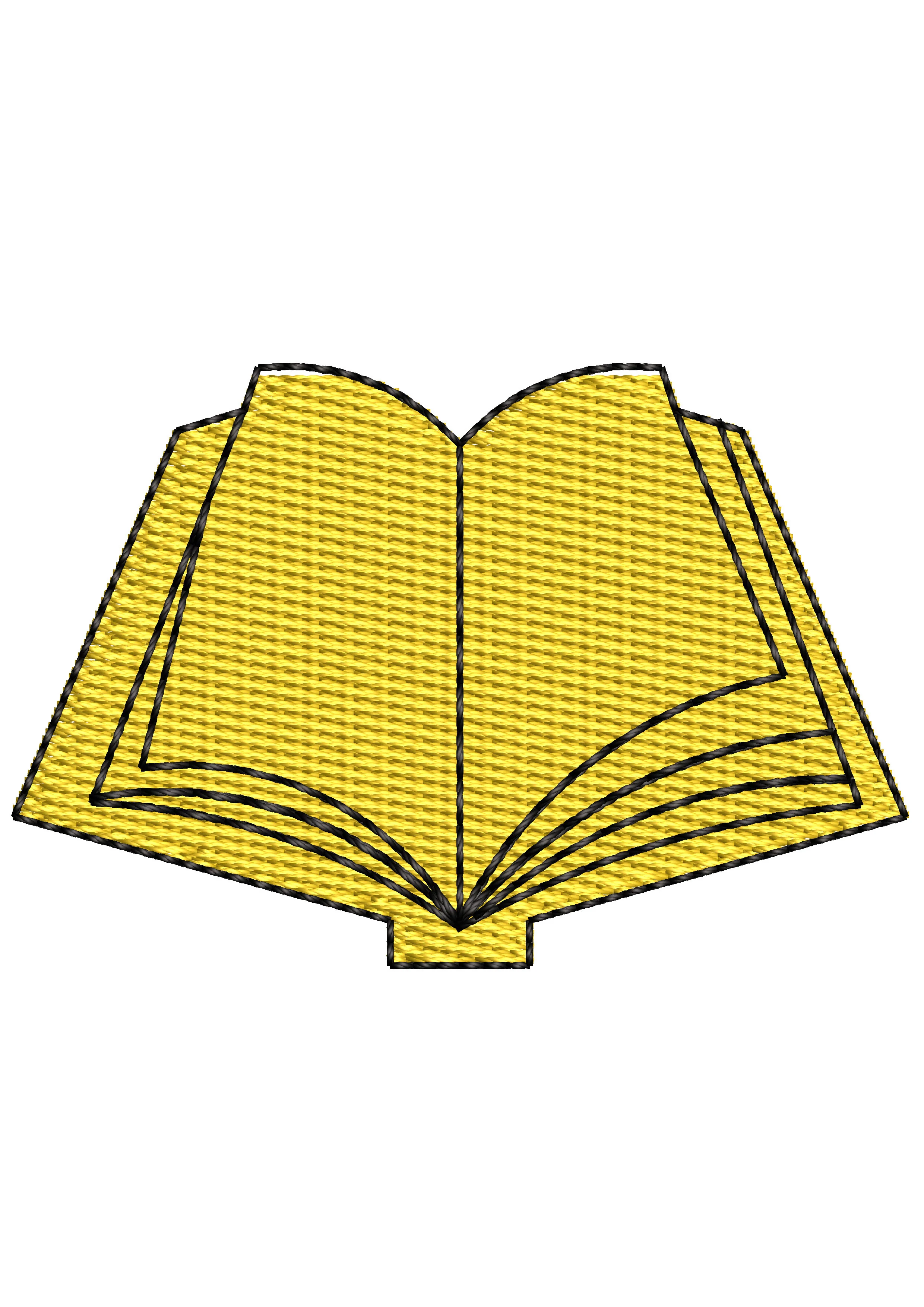 Note Book Embroidery Design