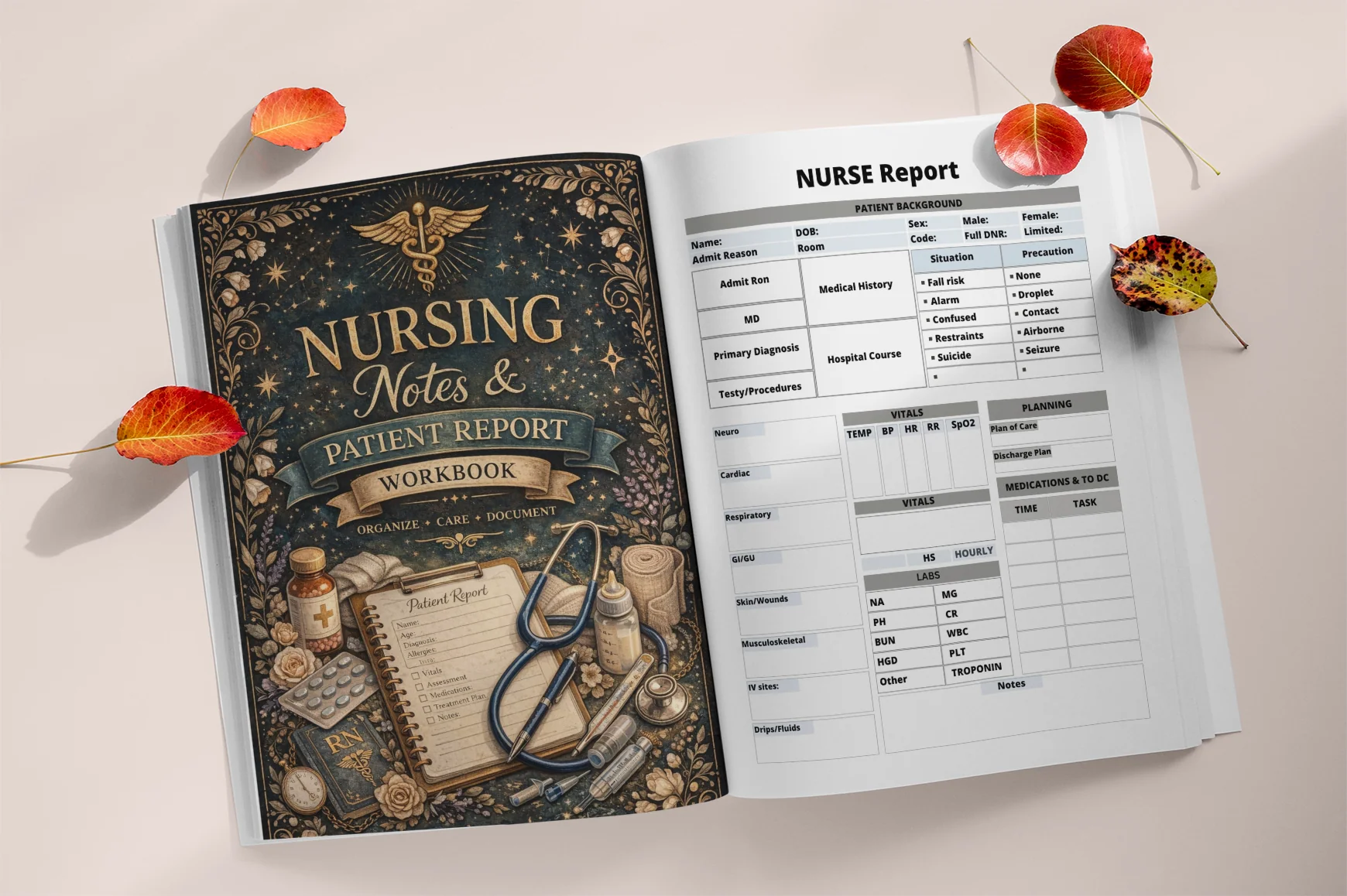 Nursing Notes Patient Report Workbook - Image 2