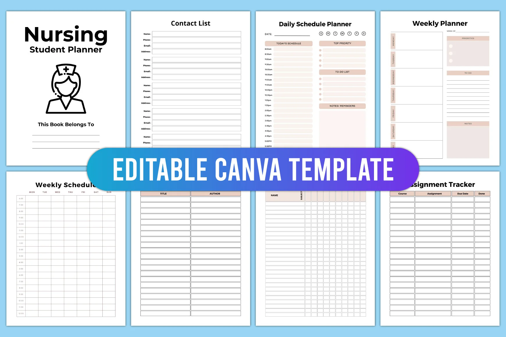 Nursing Student Planner - Image 2