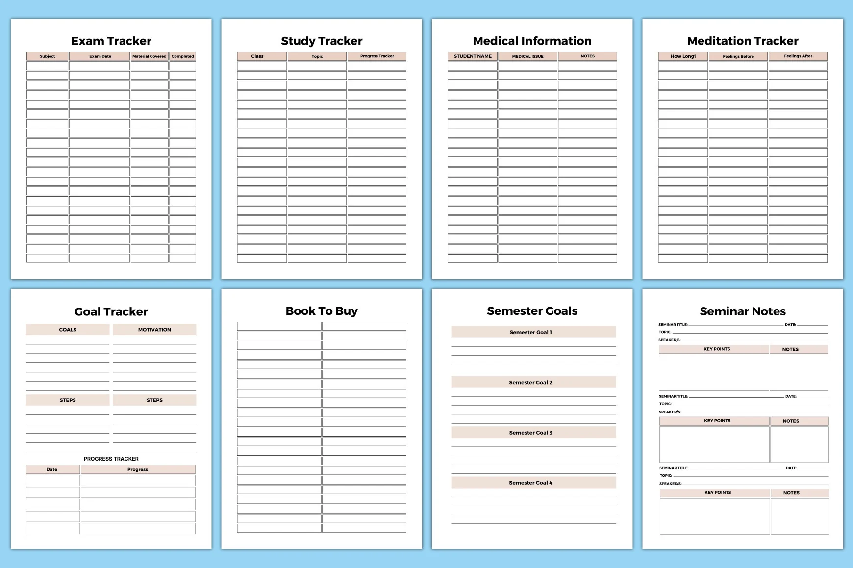 Nursing Student Planner - Image 3
