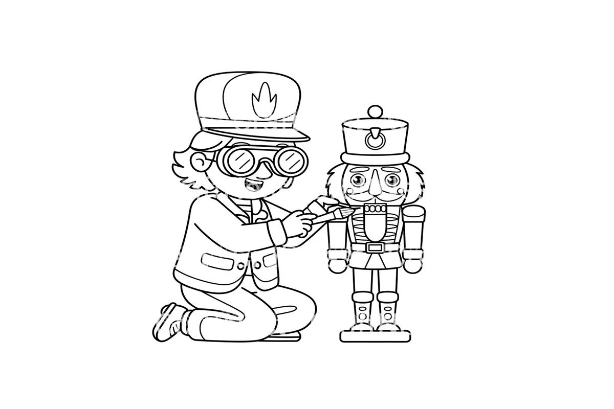 Nutcracker Maker Fun Coloring Books - Image 2