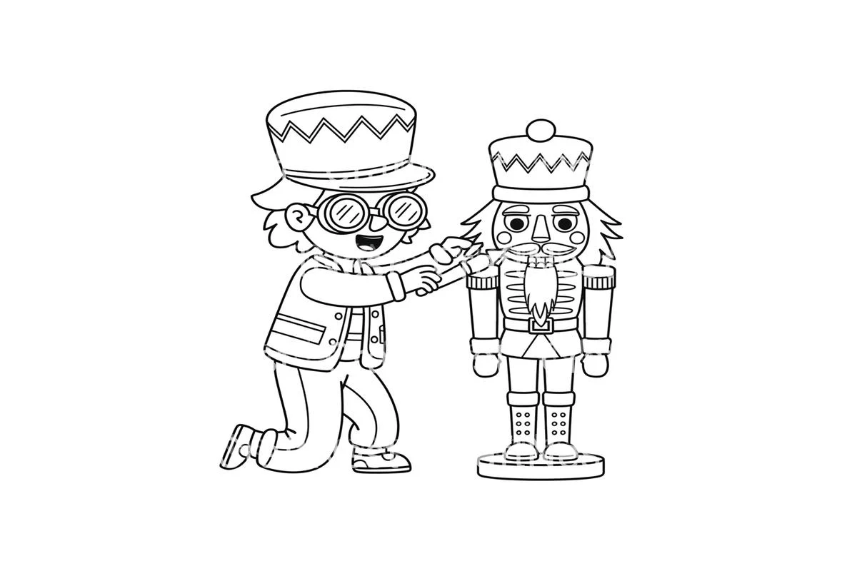 Nutcracker Maker Fun Coloring Books - Image 3