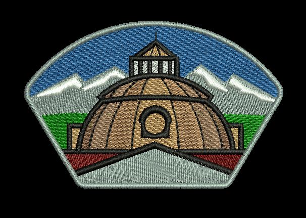 Observator Ridge Patch Embroidery Design