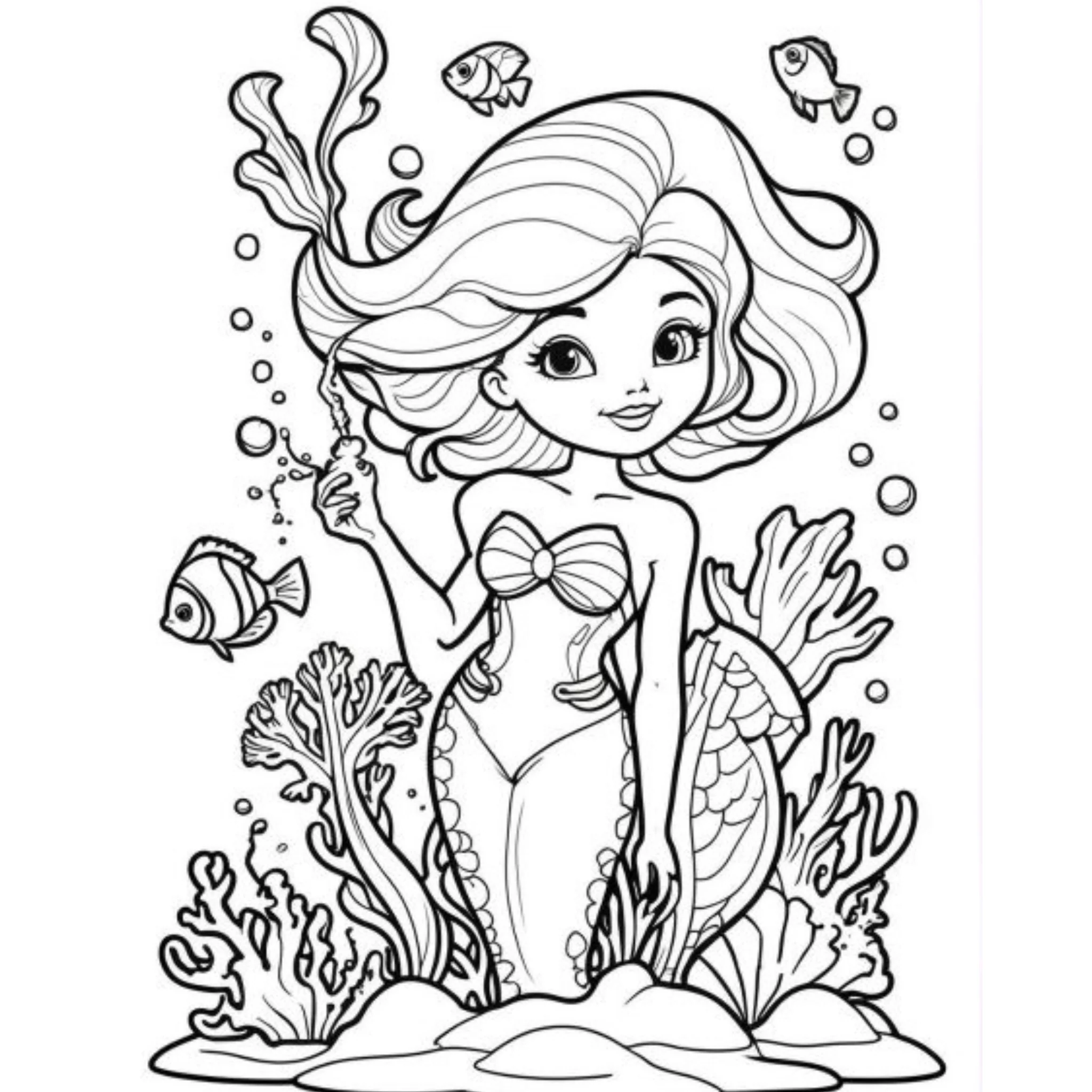 Ocean Animals Coloring Book for Kids - Image 2