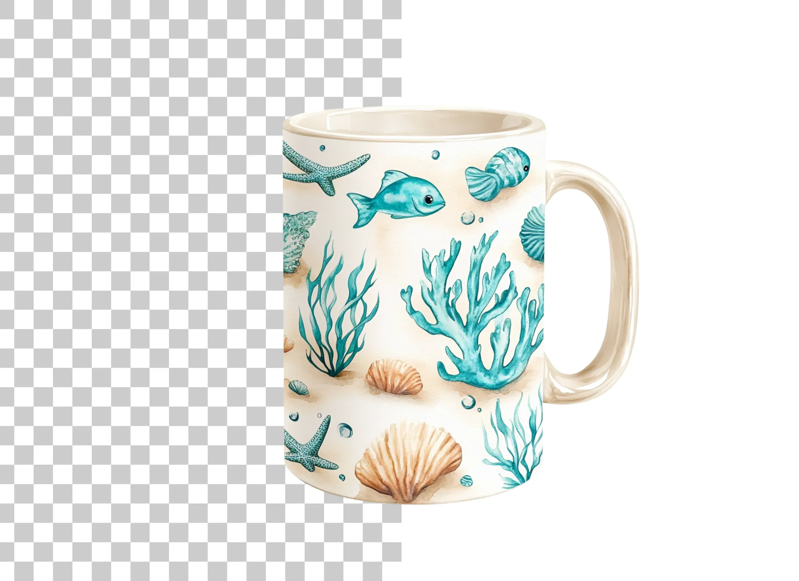 Ocean Life Clipart Bundle - Image 6