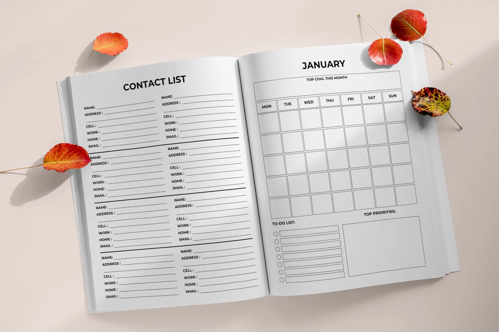 Office Task Schedule Planner - Image 4