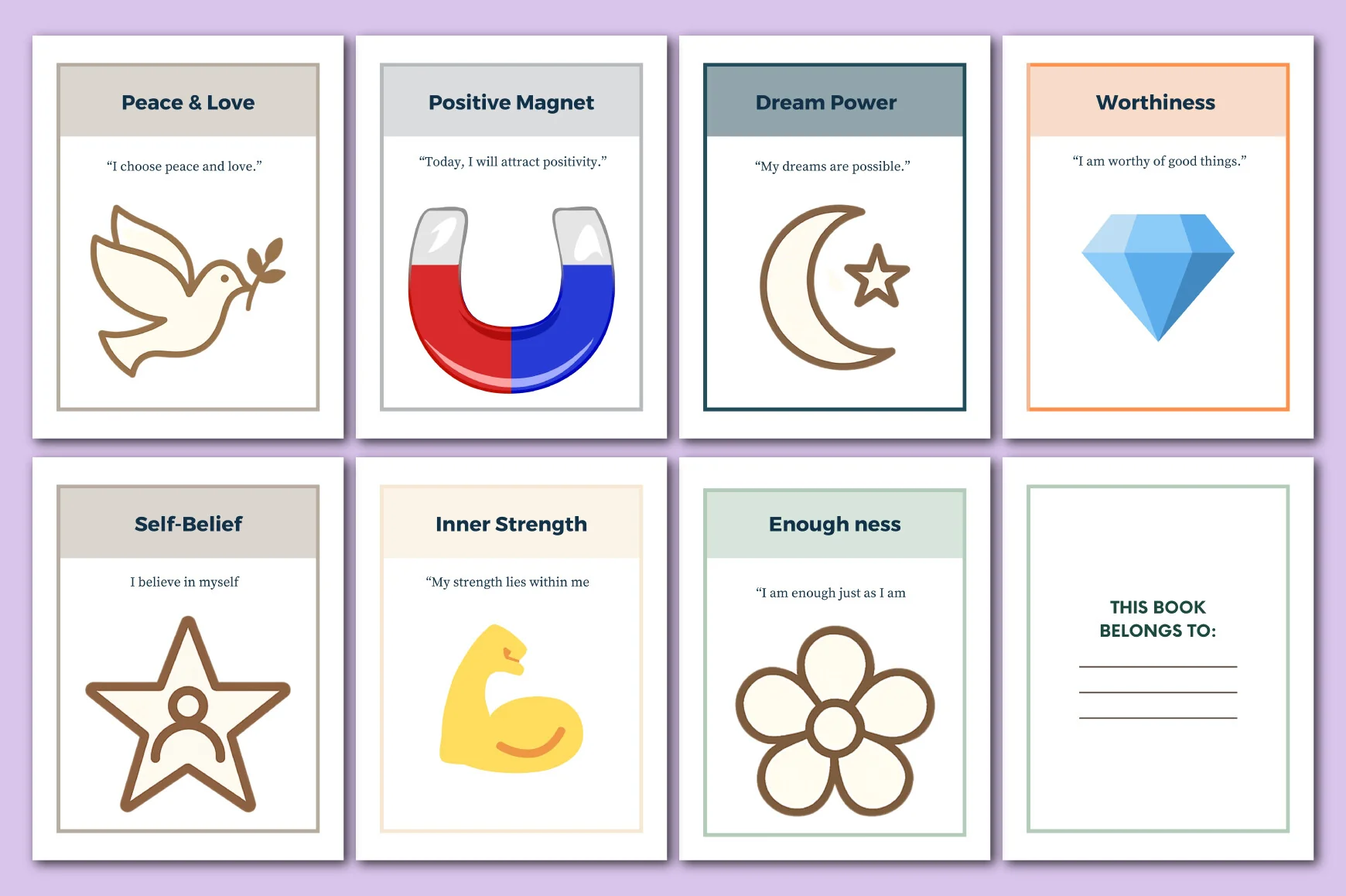One Month Affirmation Journey Planner - Image 4
