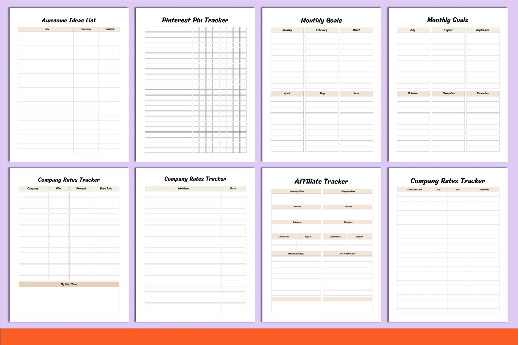Online Business Planner - Image 3
