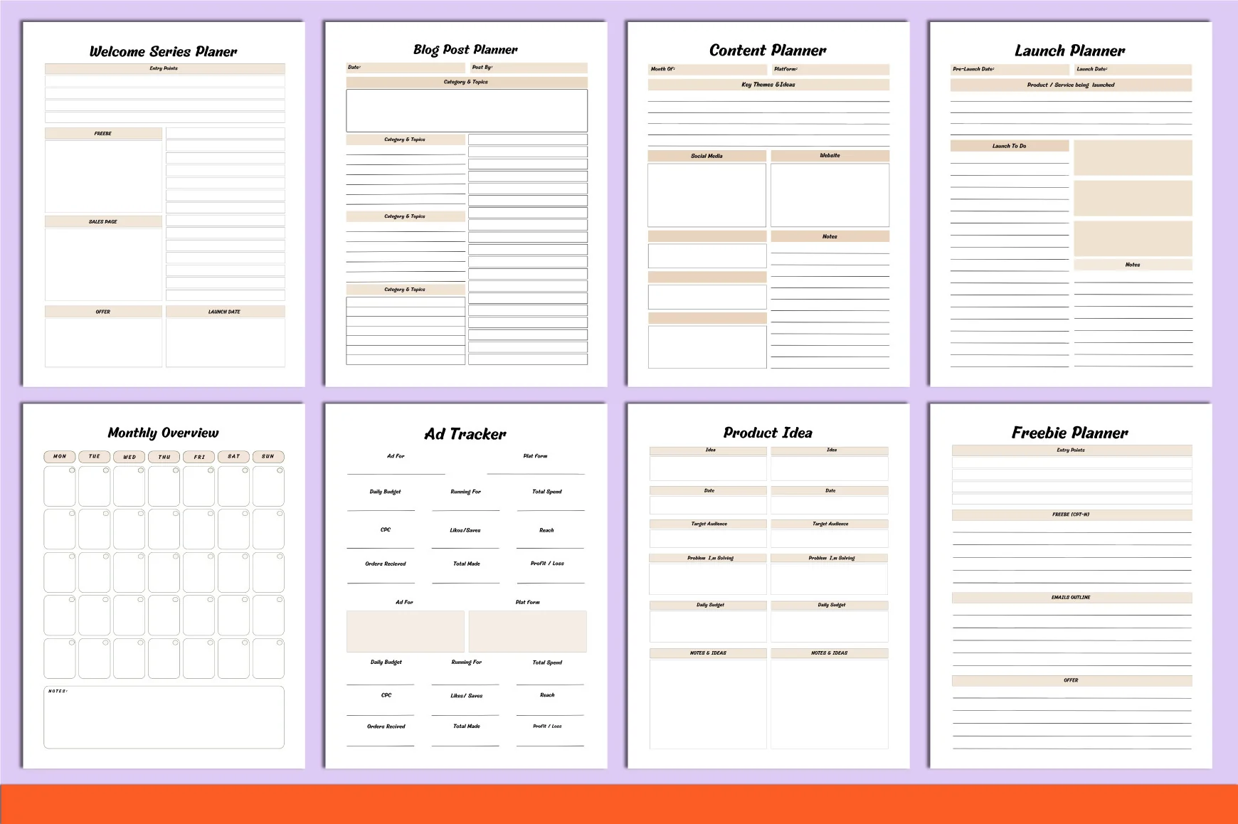 Online Business Planner - Image 4