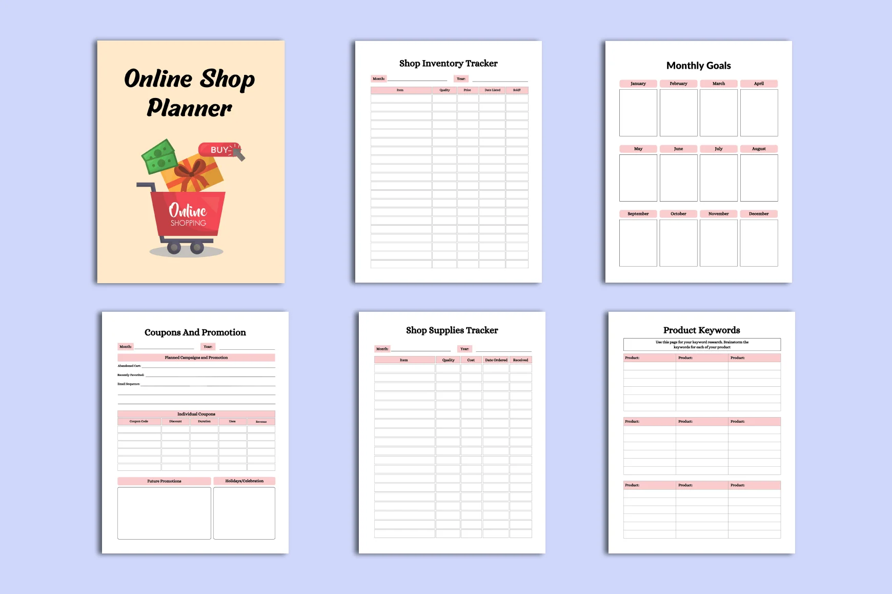 Online Shop Planner - Image 2