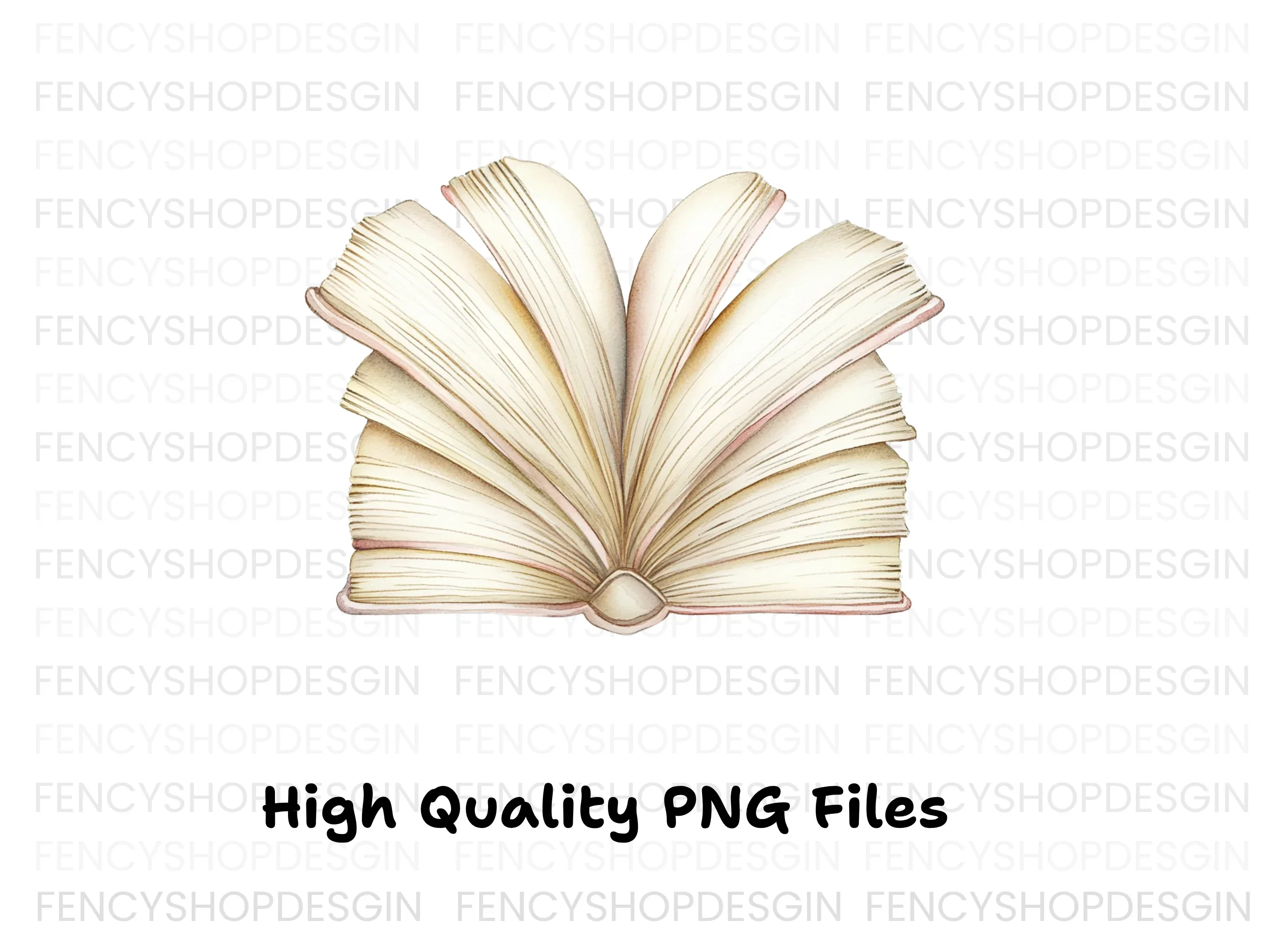 Open Book Clipart Bundle - Image 3