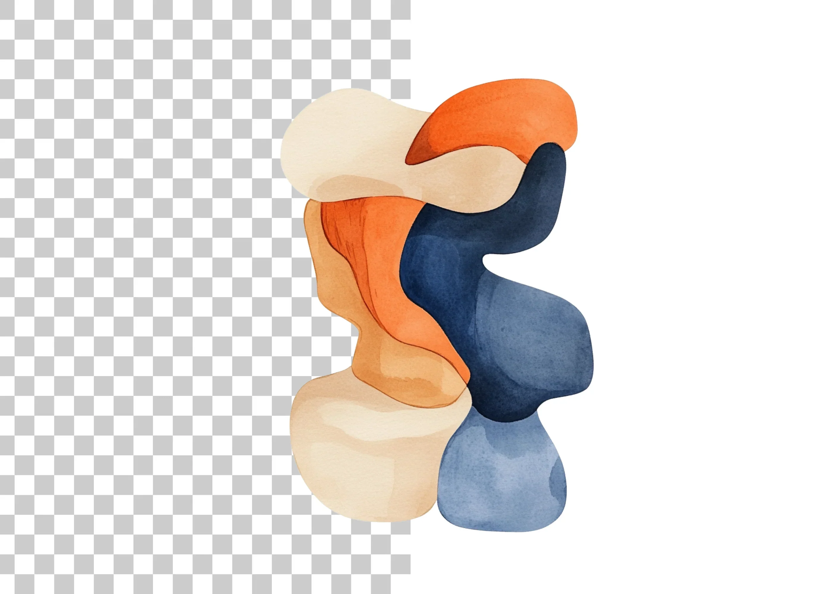 Organic Abstract Shapes Clipart Bundle - Image 2
