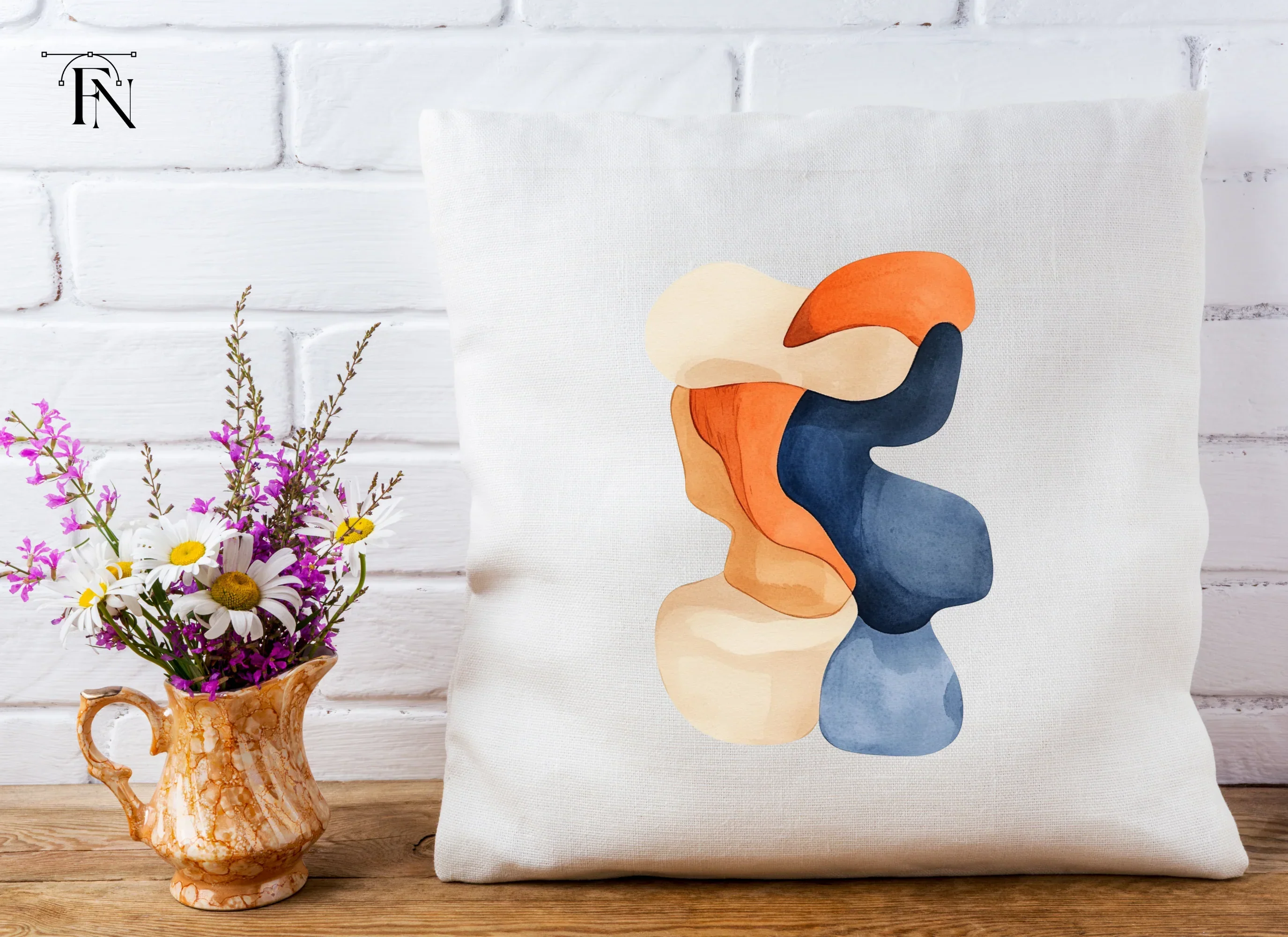 Organic Abstract Shapes Clipart Bundle - Image 5