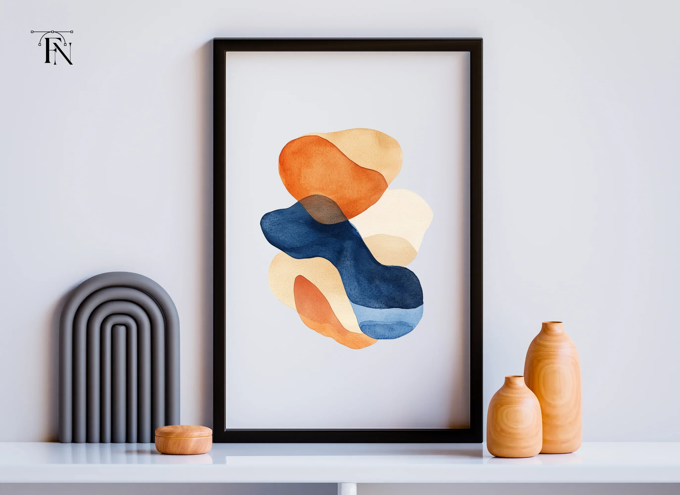 Organic Abstract Shapes Clipart Bundle - Image 6