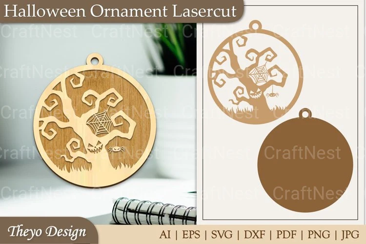 Ornament Halloween SVG Bundle