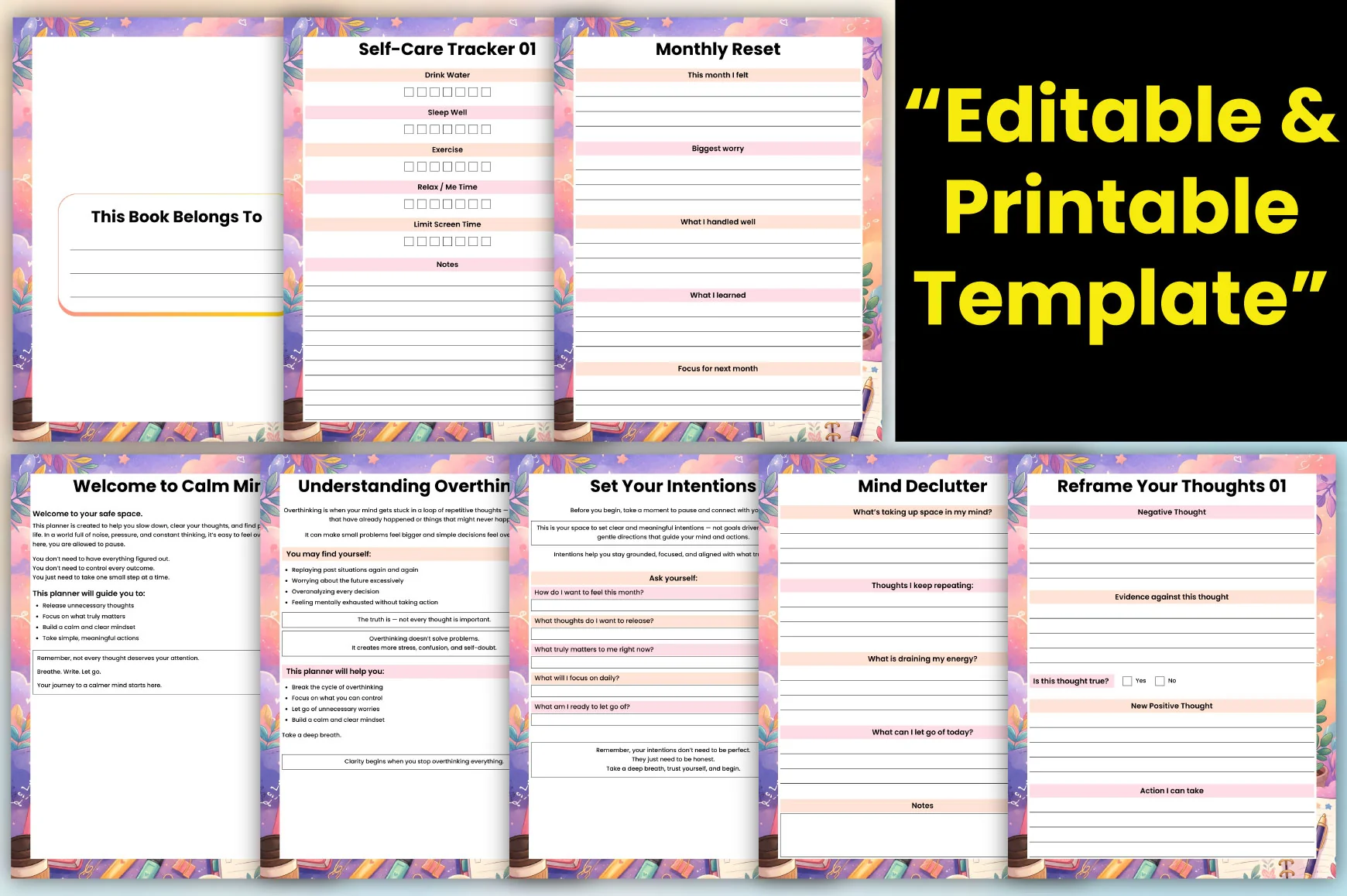 Overthink Less Planner - Image 3
