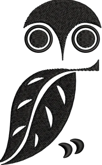 Owal F Embroidery Design